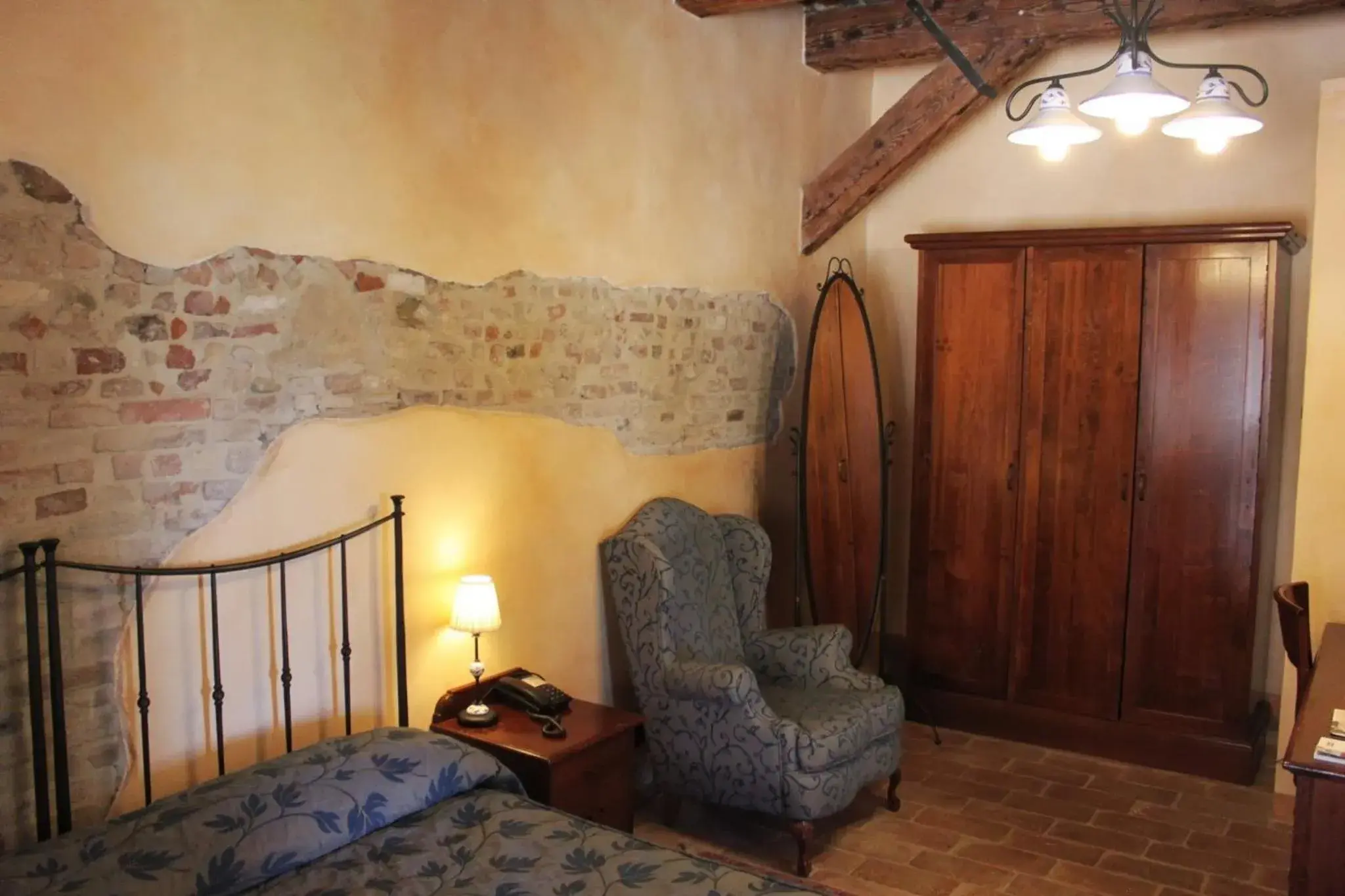 Decorative detail, Seating Area in Castello Montegiove