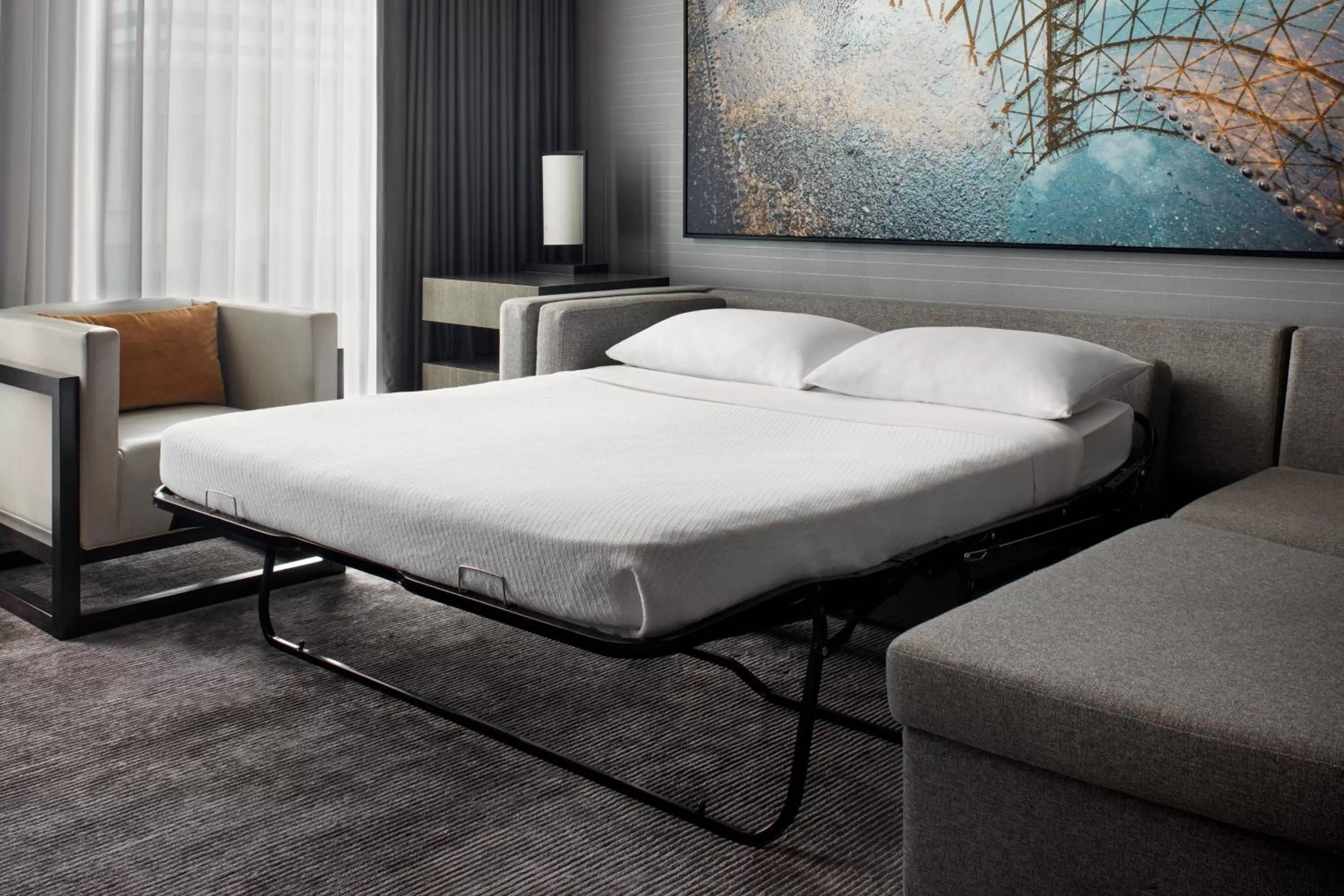 Bedroom, Bed in Toronto Marriott Markham