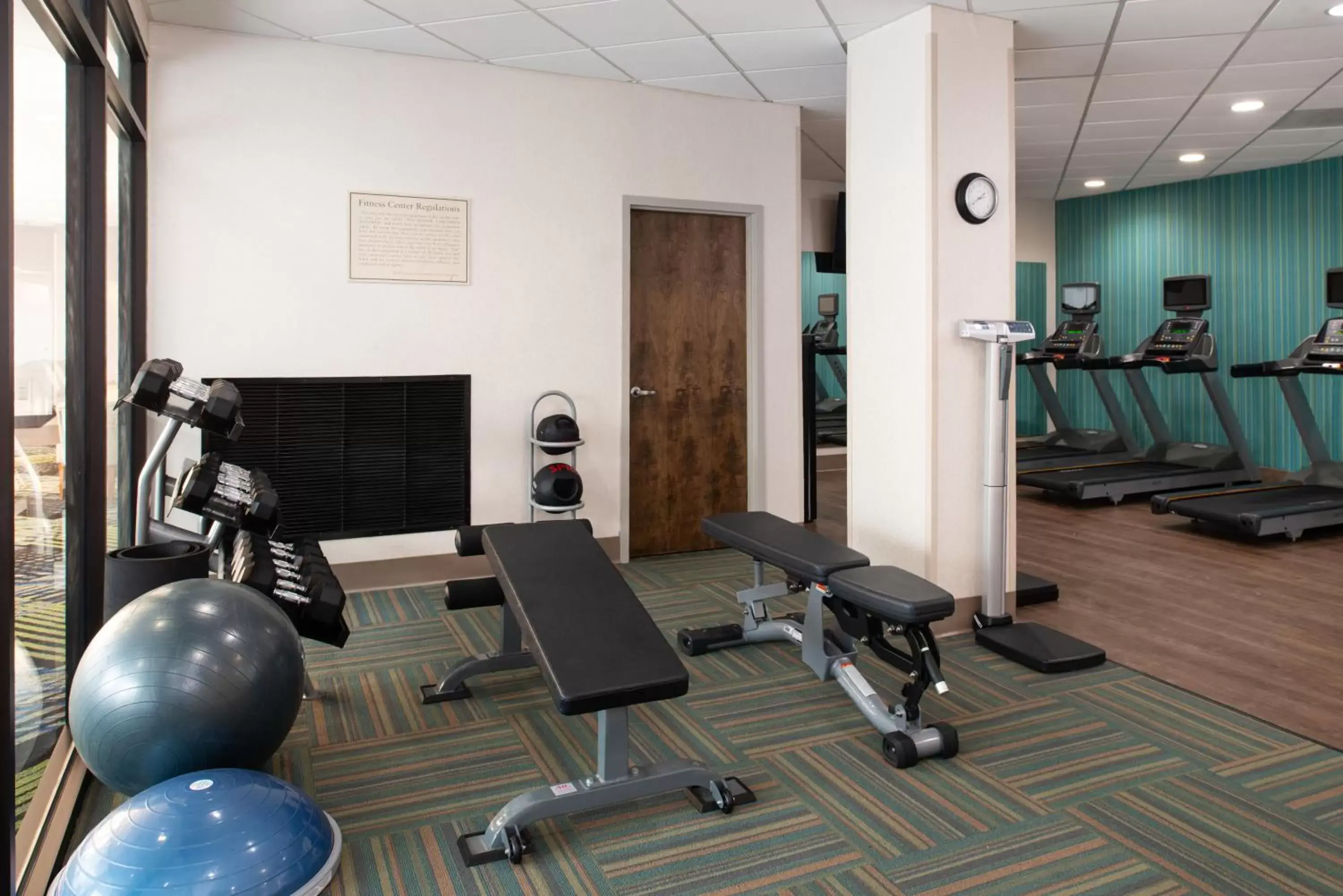 Fitness centre/facilities, Fitness Center/Facilities in Holiday Inn Express Towson- Baltimore North, an IHG Hotel