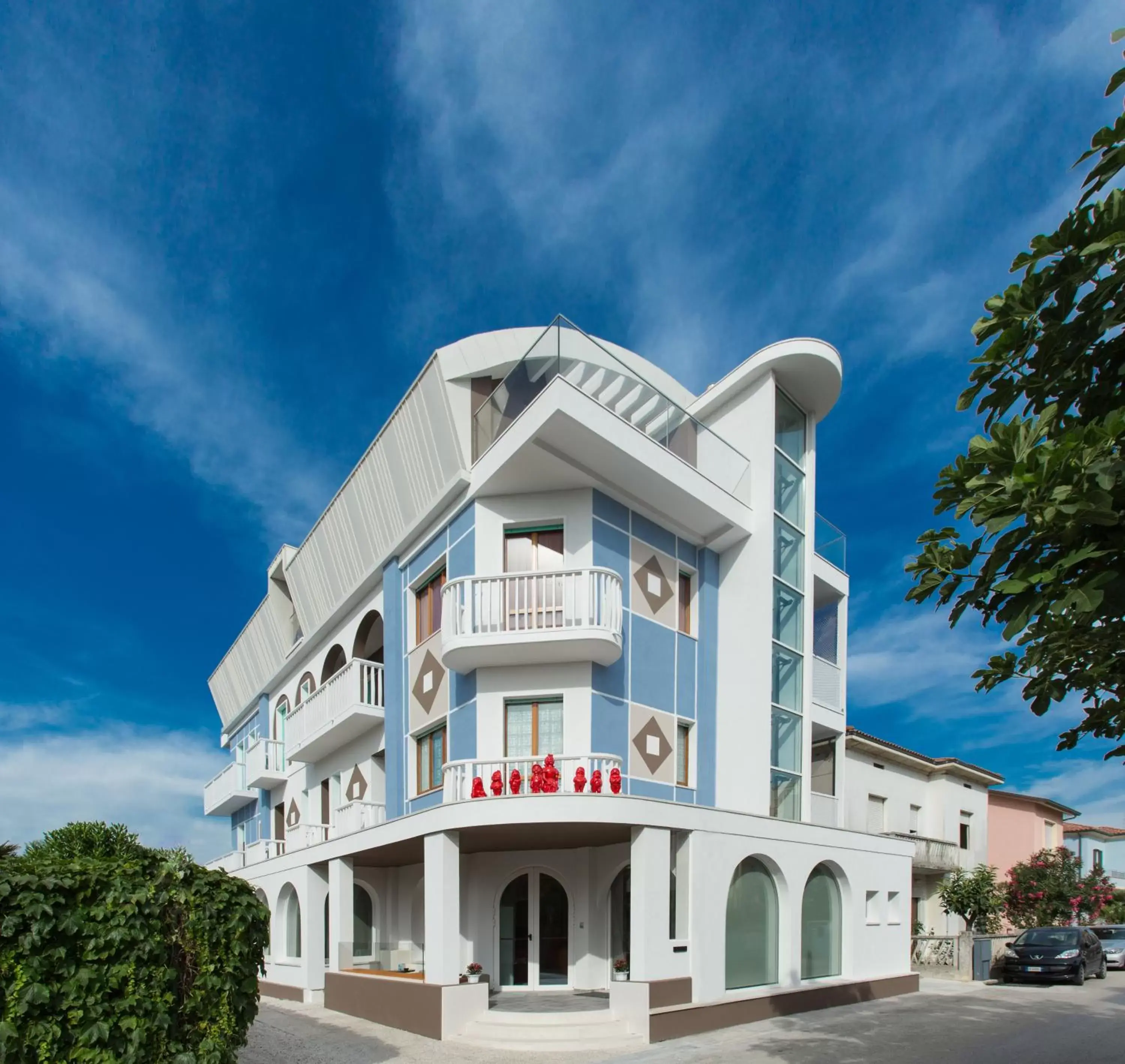 Facade/entrance, Property Building in Hotel Biancaneve Wellness