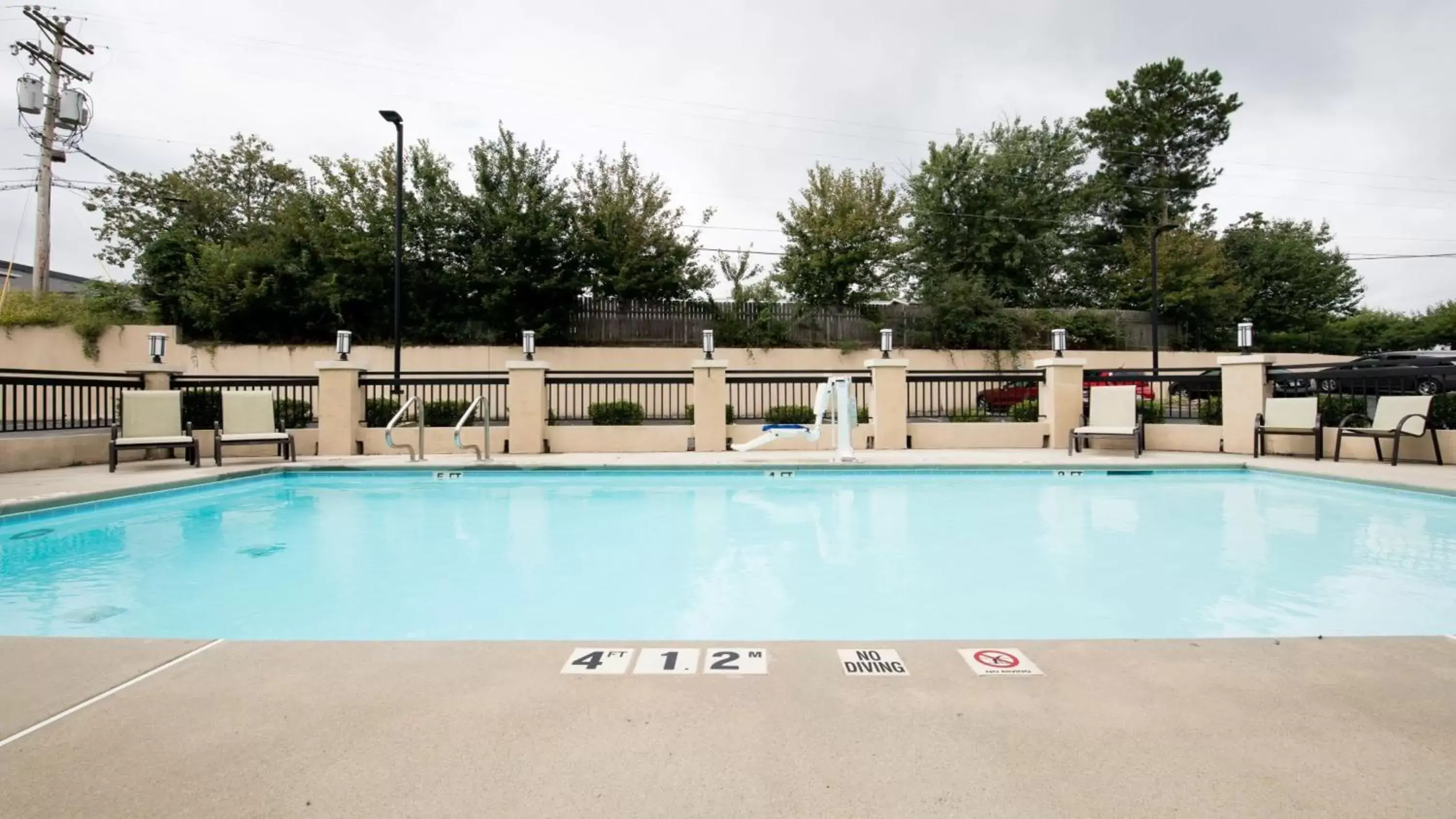 Swimming Pool in Holiday Inn Express Atlanta-Stone Mountain, an IHG Hotel