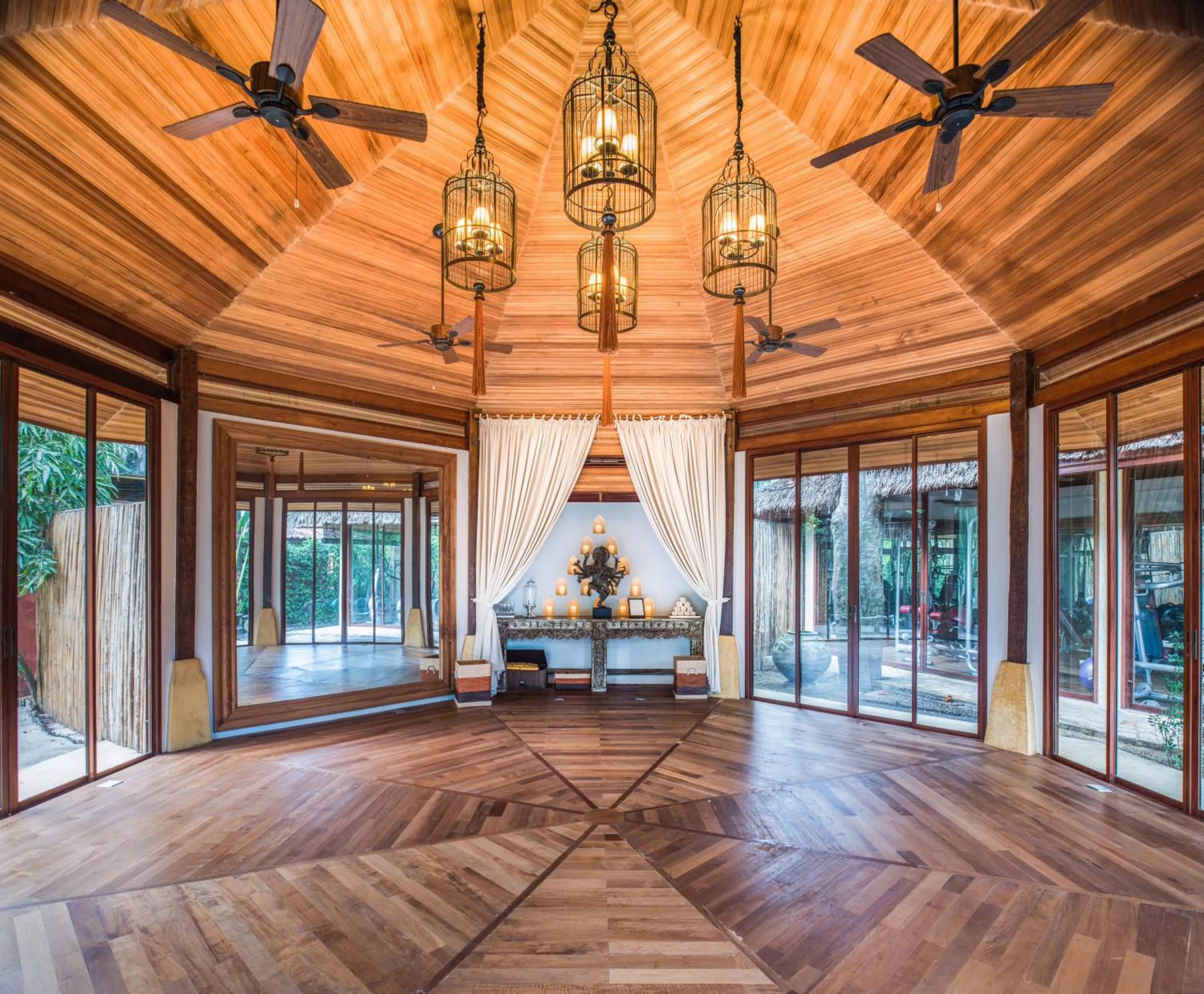 Fitness centre/facilities in Zazen Boutique Resort & Spa