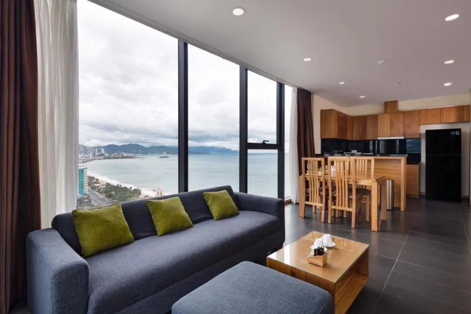 Living room in Holi Beach Hotel & Apartments