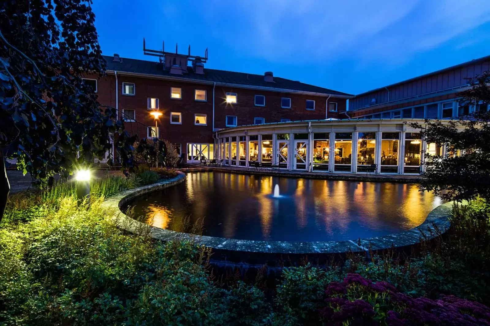 Inner courtyard view, Property Building in First Hotel Olofström