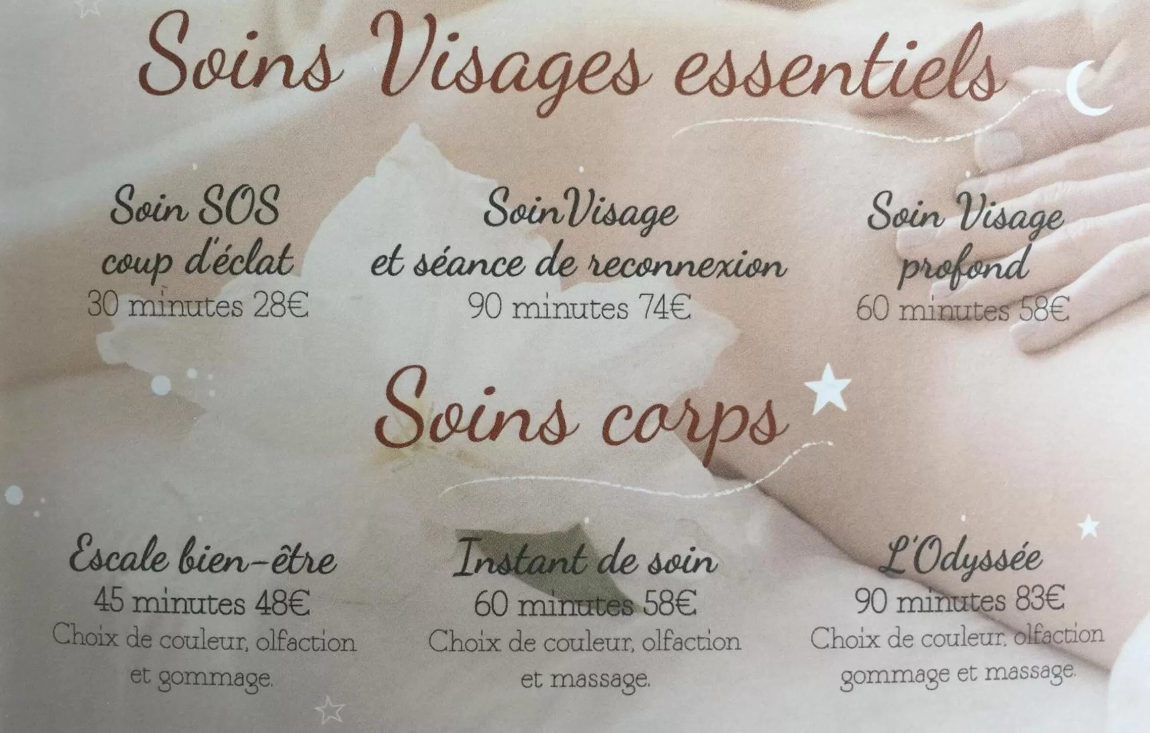 Massage in Chambres d'hôtes Nuits Campagnardes