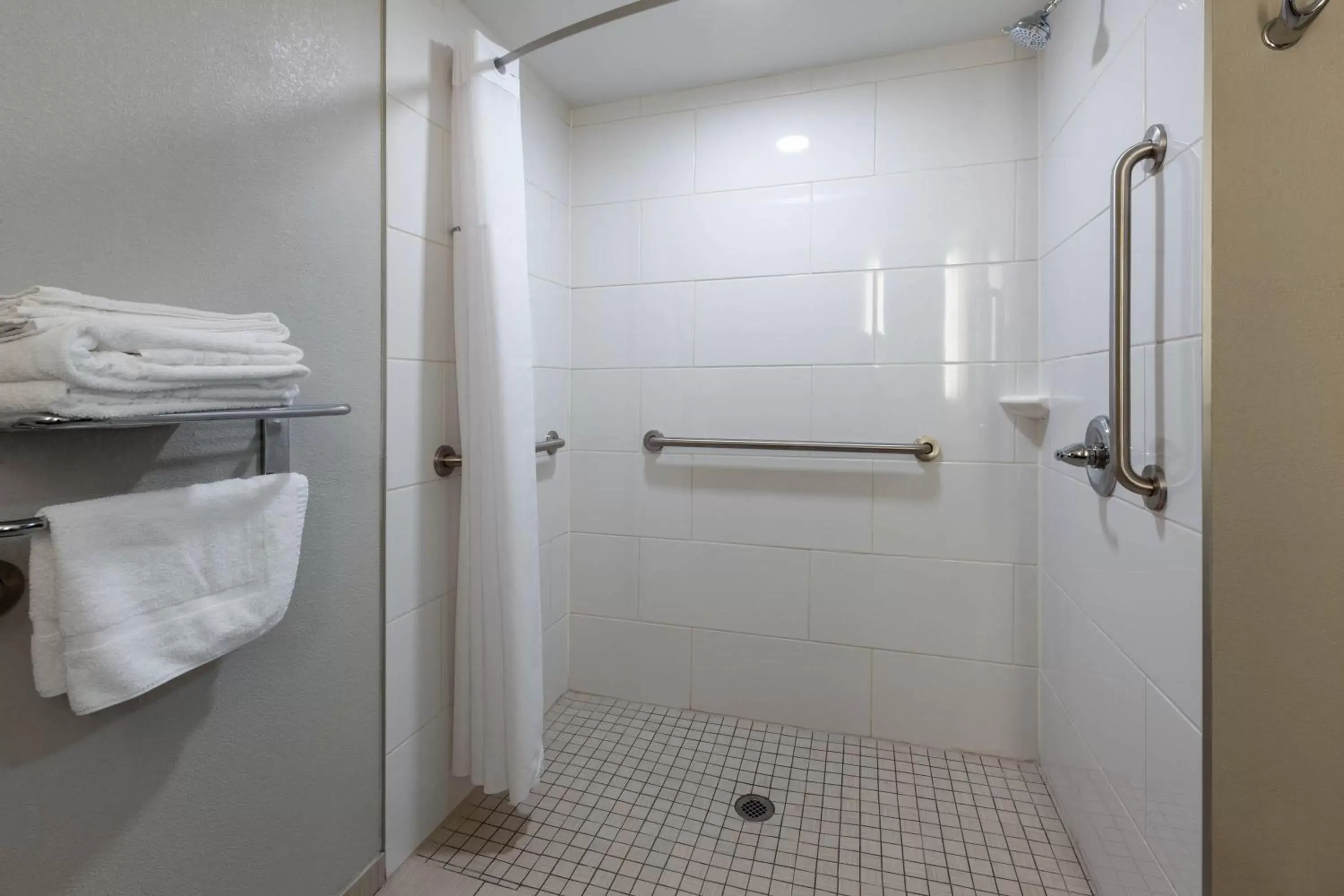 Bathroom in Microtel Inn & Suites by Wyndham Sunbury - Columbus North