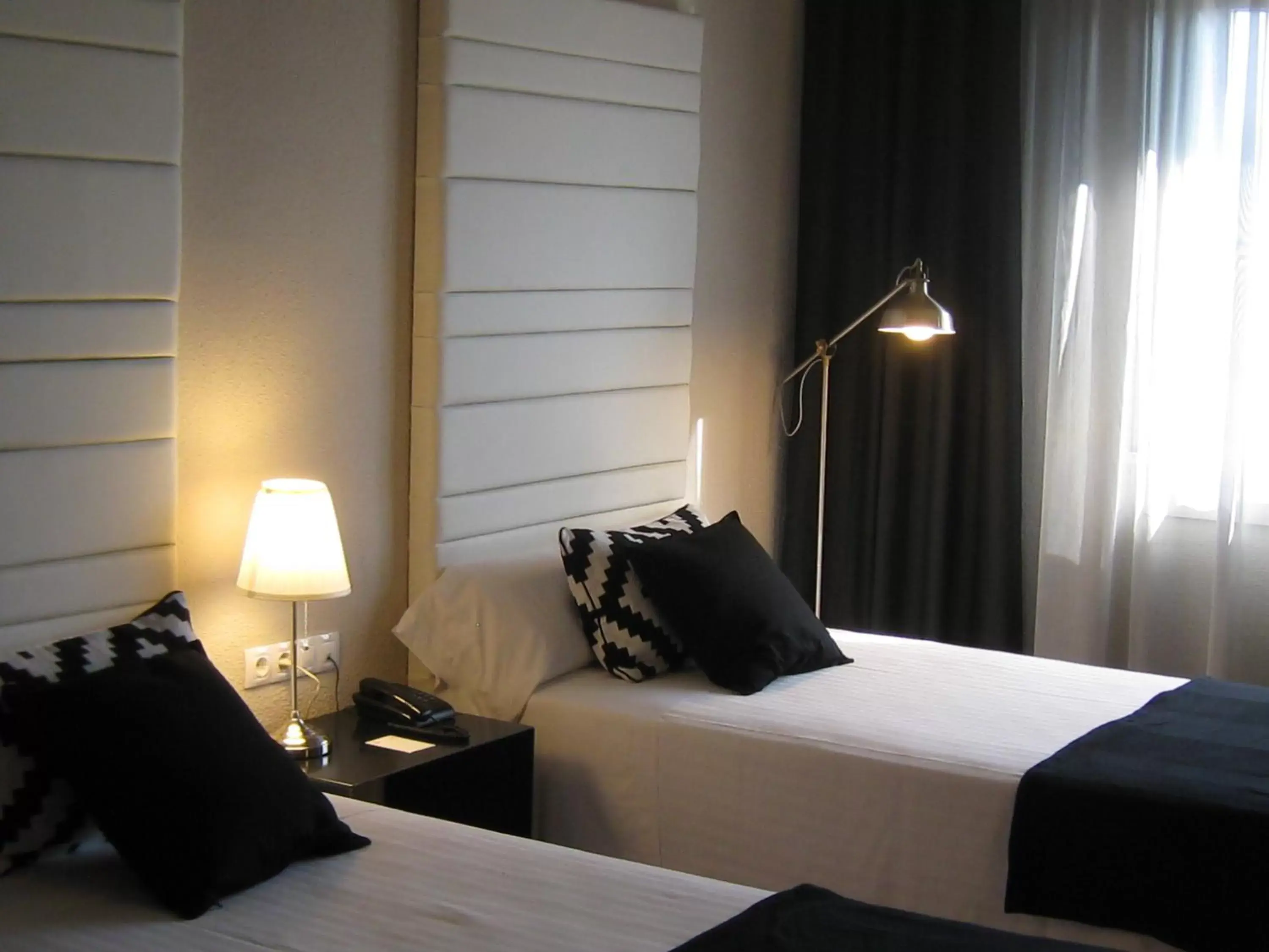 Bed in Habitus Hotel Leyre Bed in Habitus Hotel Leyre