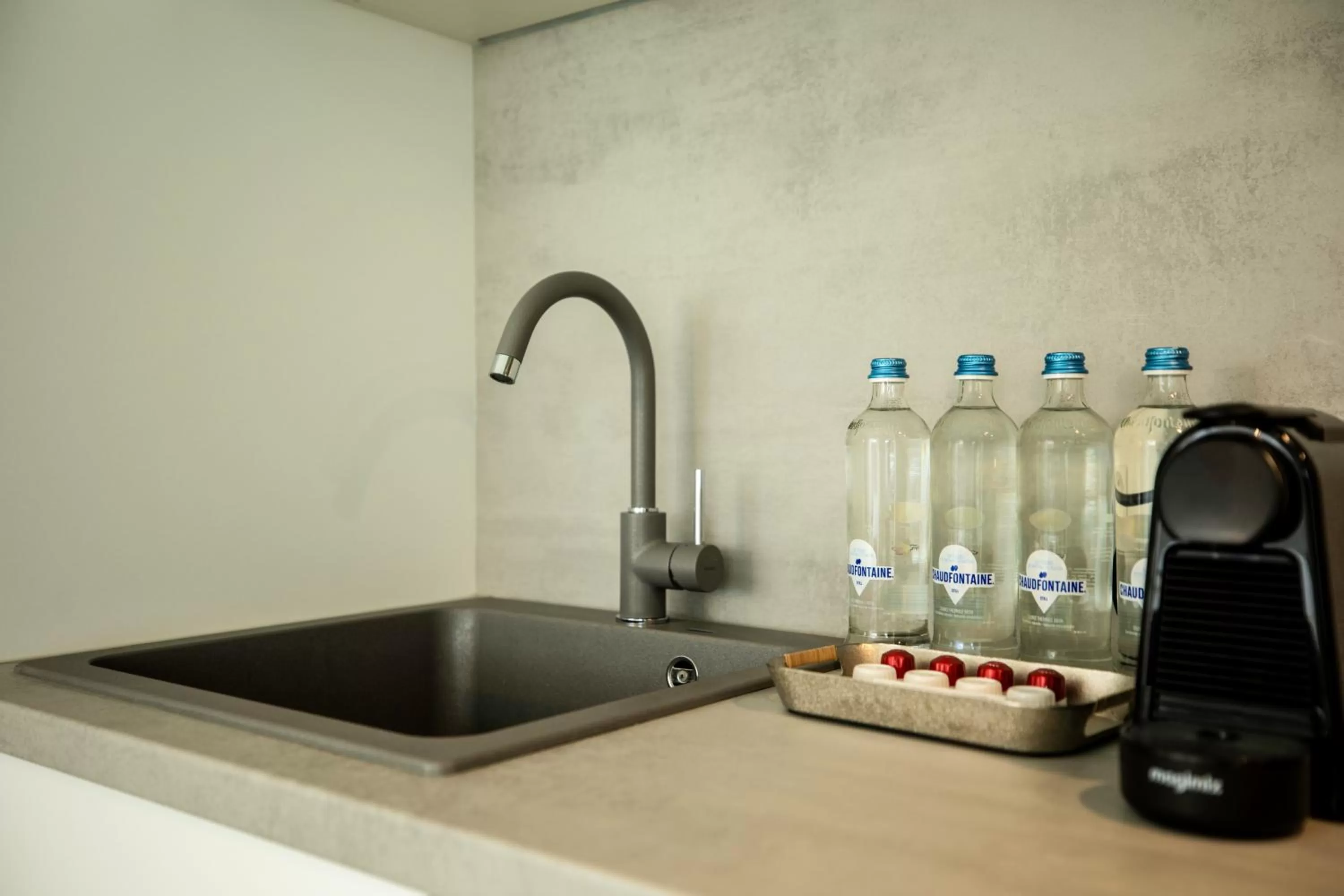 Kitchen or kitchenette in City Housing Genk