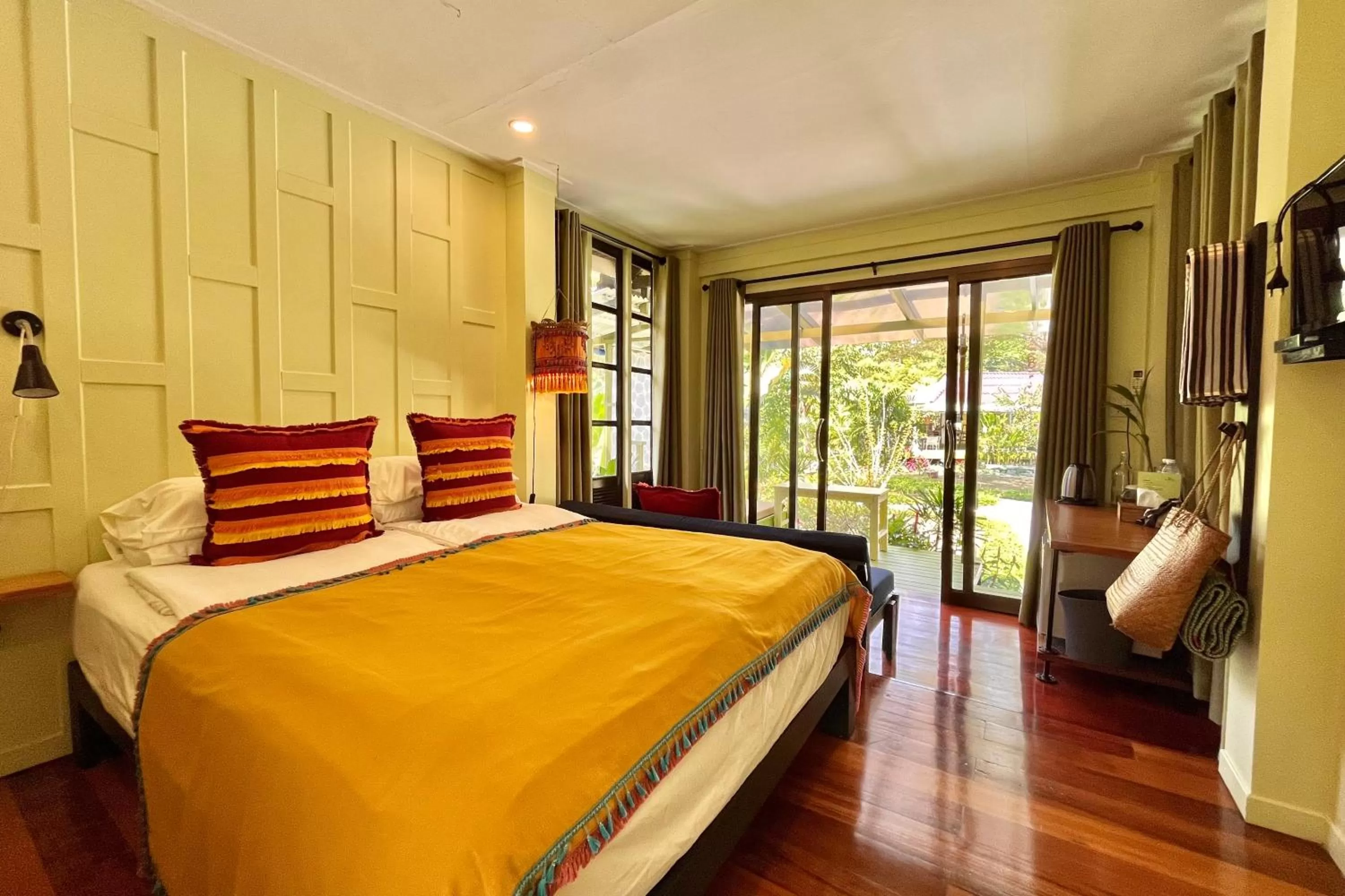 Bedroom, Bed in Baan Bua Cottage SHA EXTRA PLUS B5510