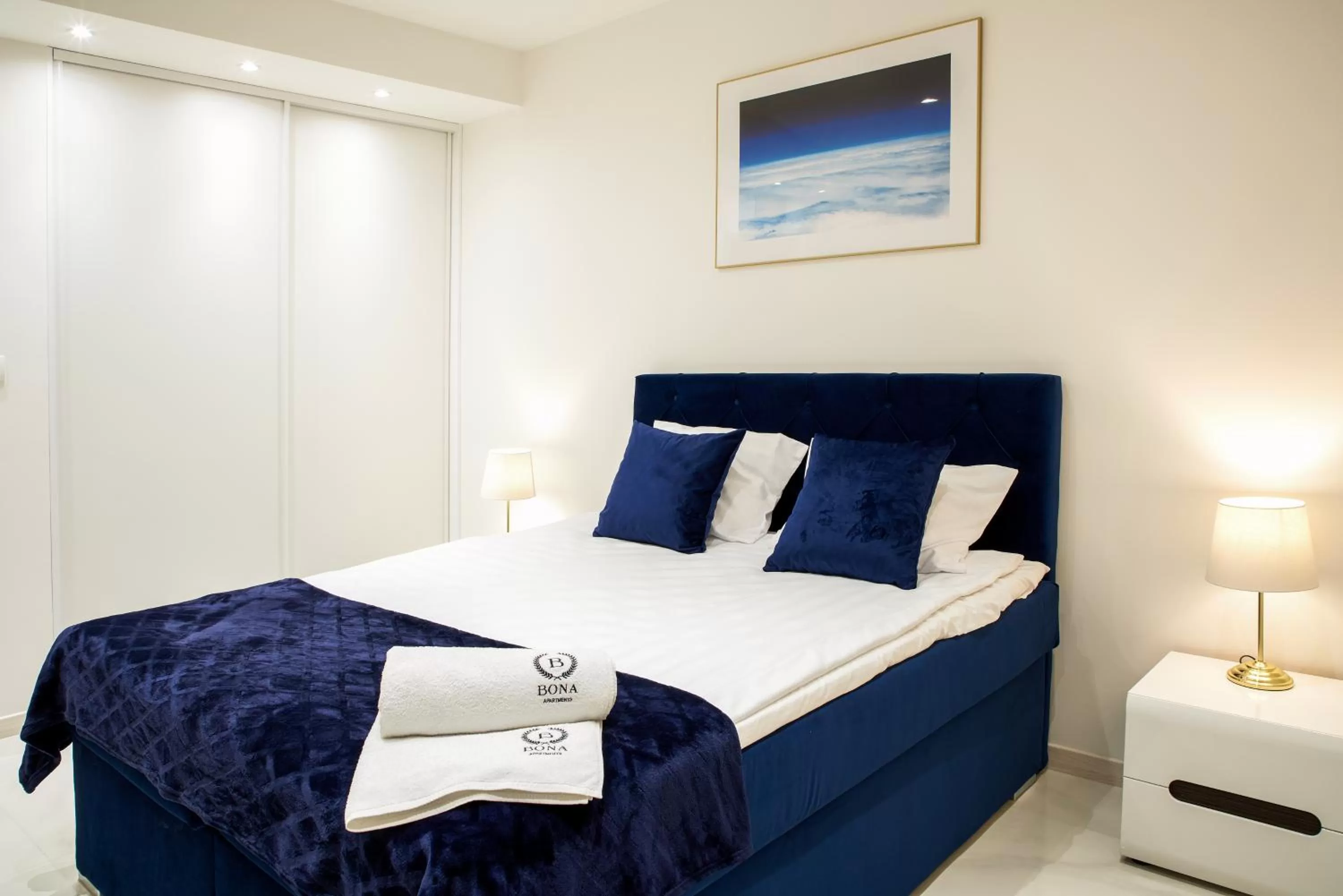 Bed in Jacuzzi SPA Prestige