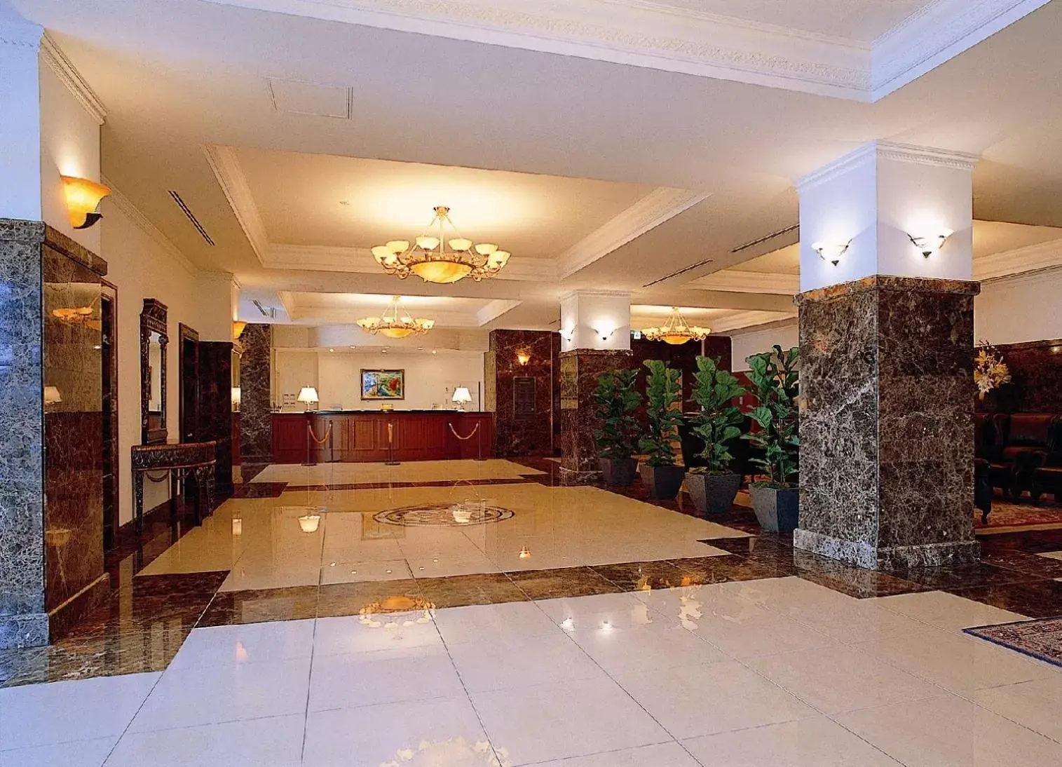 Lobby or reception in Hotel Neu Schloss Otaru