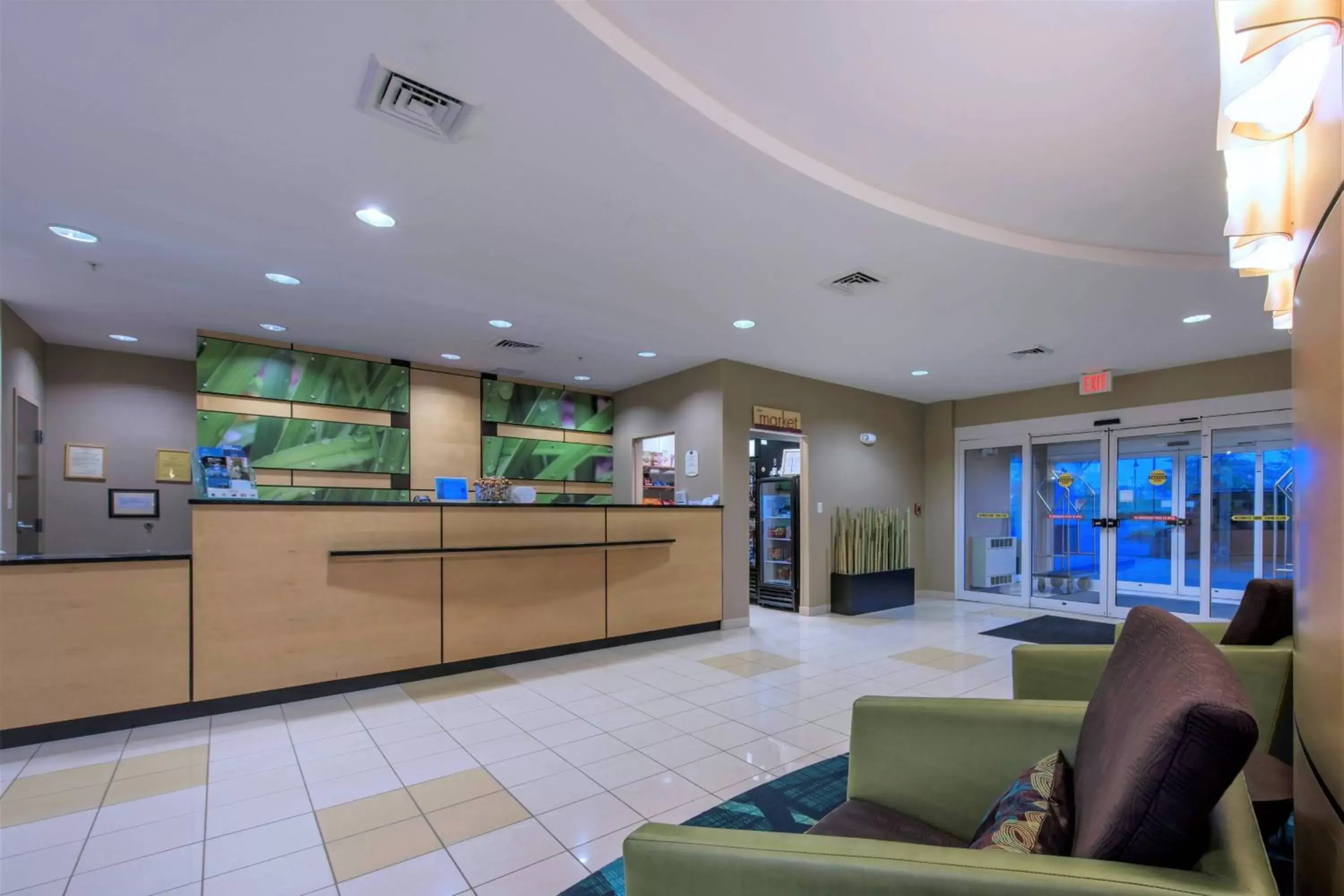 Lobby or reception, Lobby/Reception in SpringHill Suites Devens Common Center