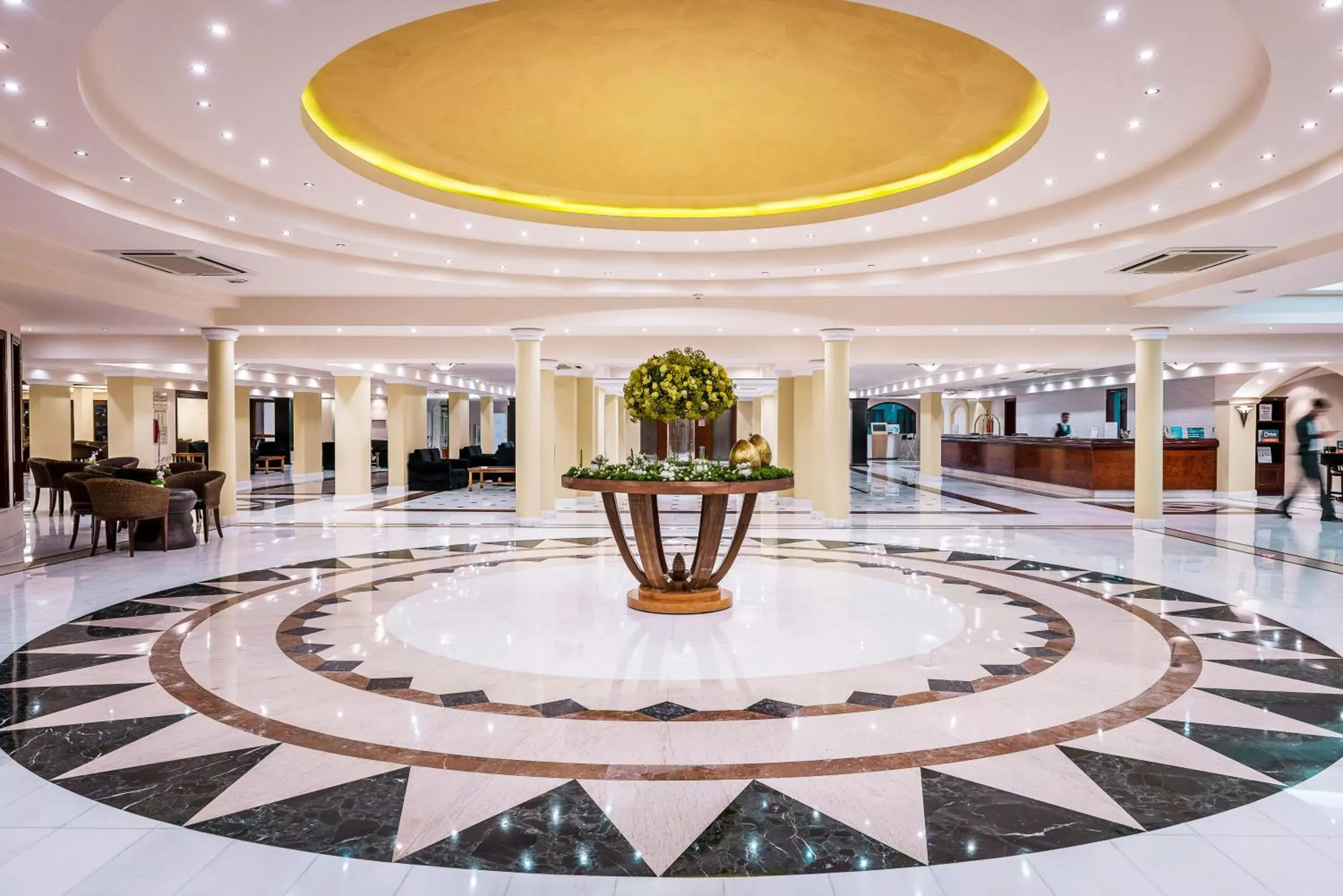 Lobby or reception in Mitsis Grand Hotel Beach Hotel