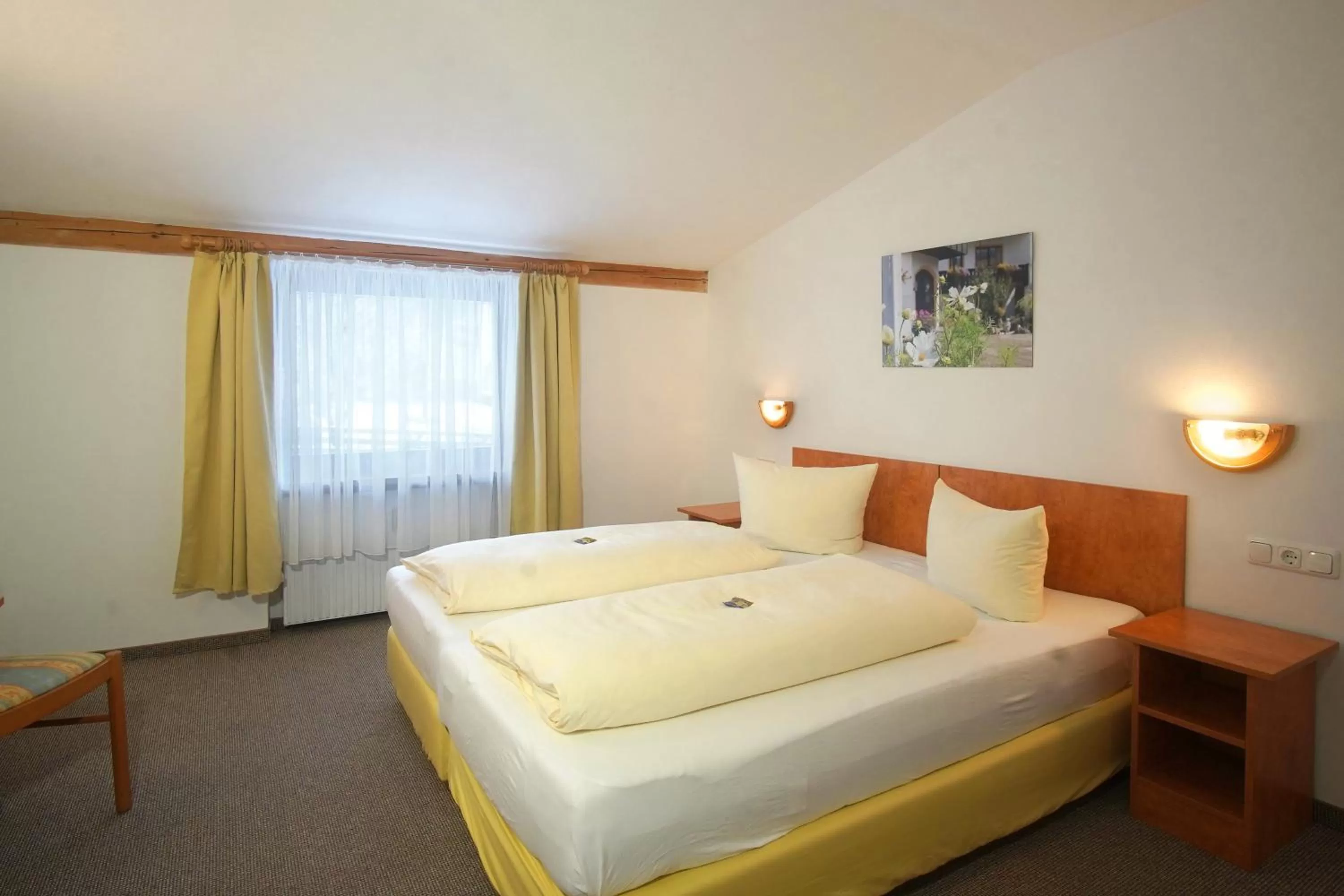 Bed in Hotel Alpenblick Berghof