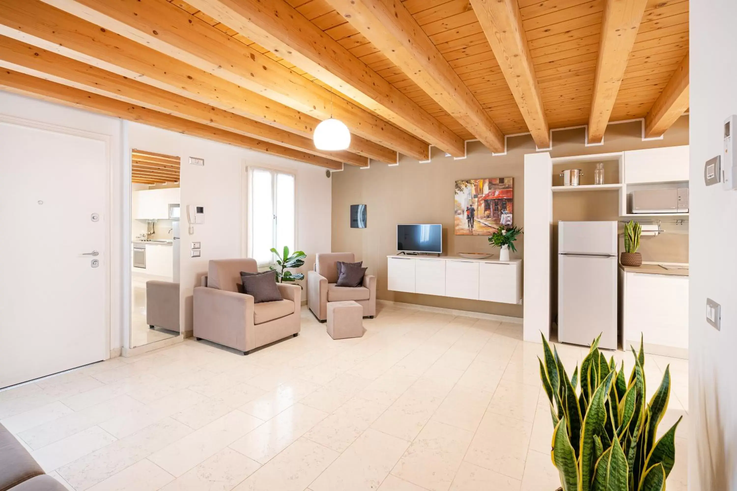 Living room, Seating Area in Ca' Degli Antichi Giardini Apartments