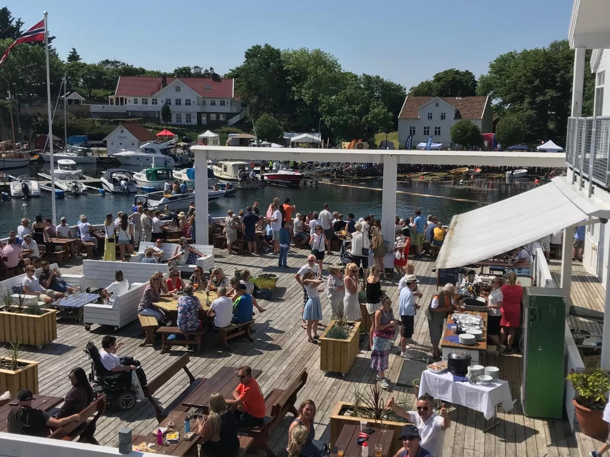 Restaurant/places to eat in Hummeren Hotel