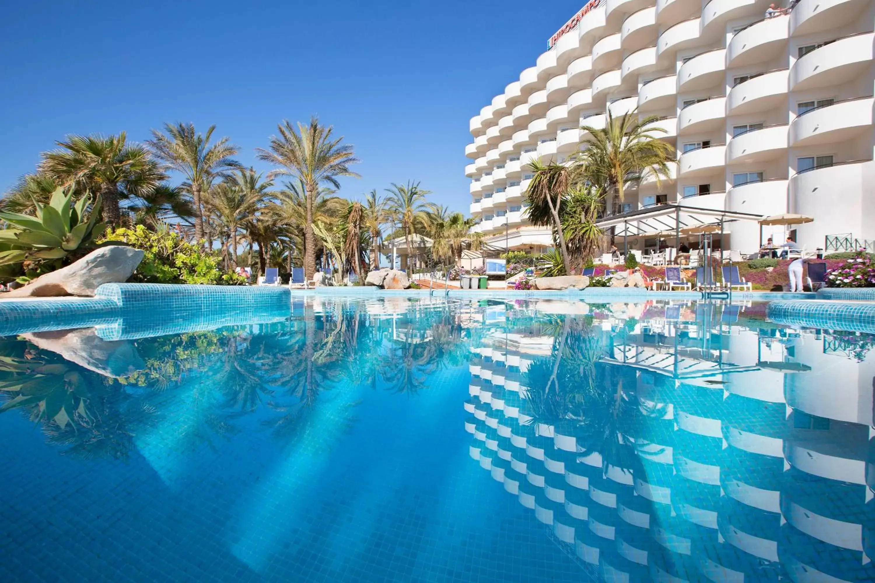 Swimming Pool in Hipotels Hipocampo Playa