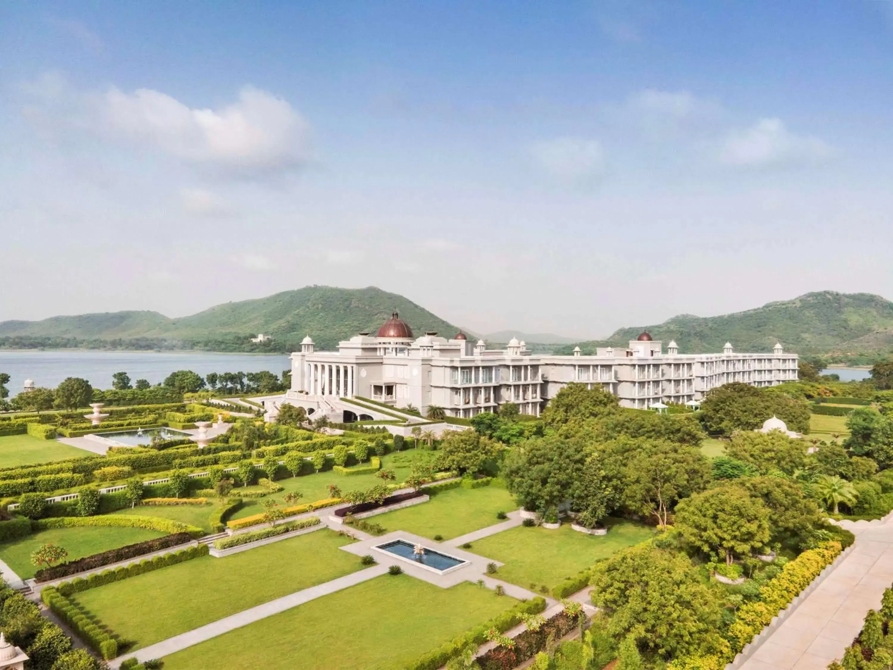 Bird's eye view in Raffles Udaipur