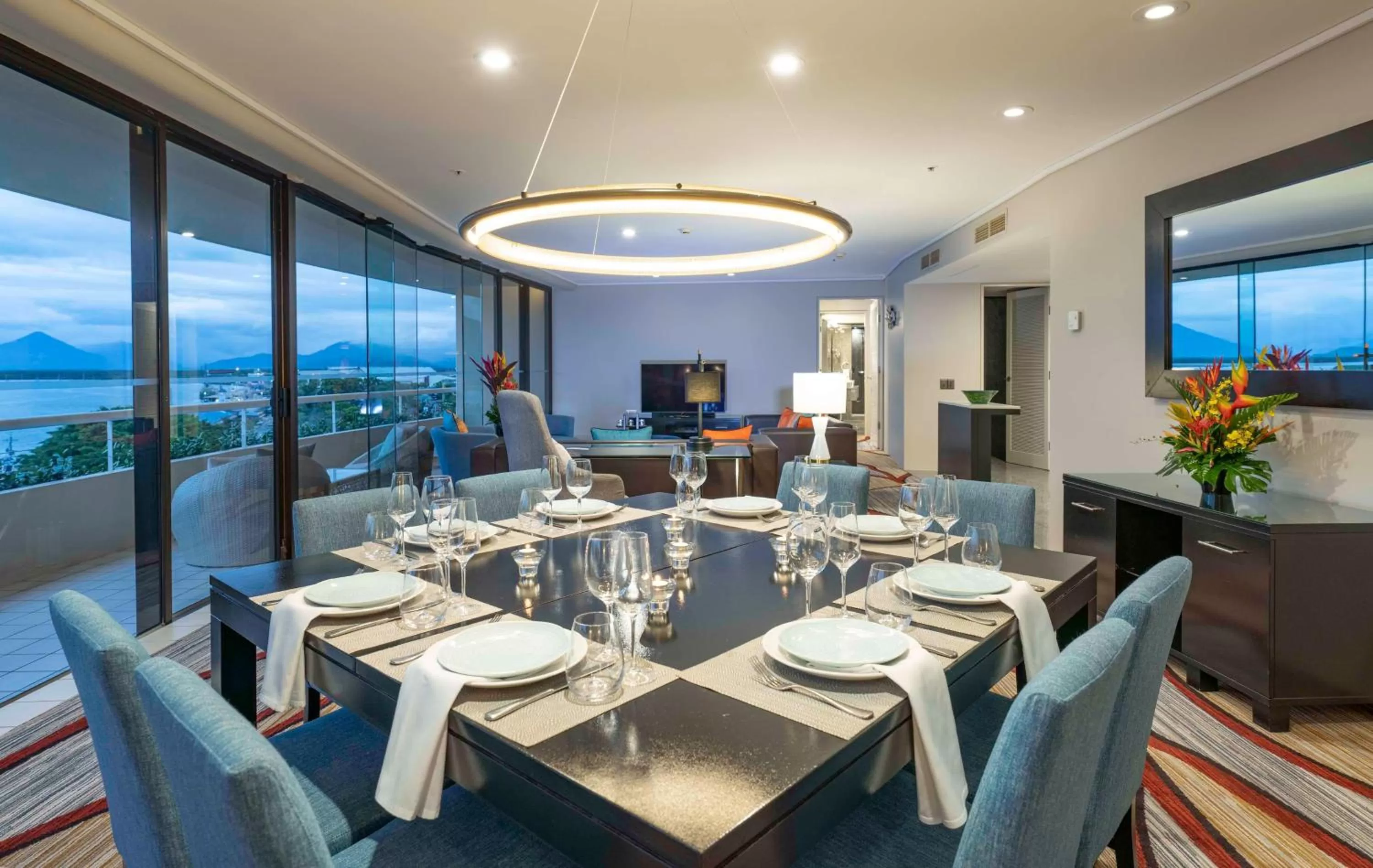 Living room in Hilton Cairns