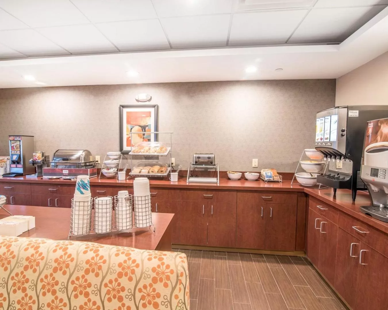 Continental breakfast in Comfort Inn & Suites Brattleboro I-91