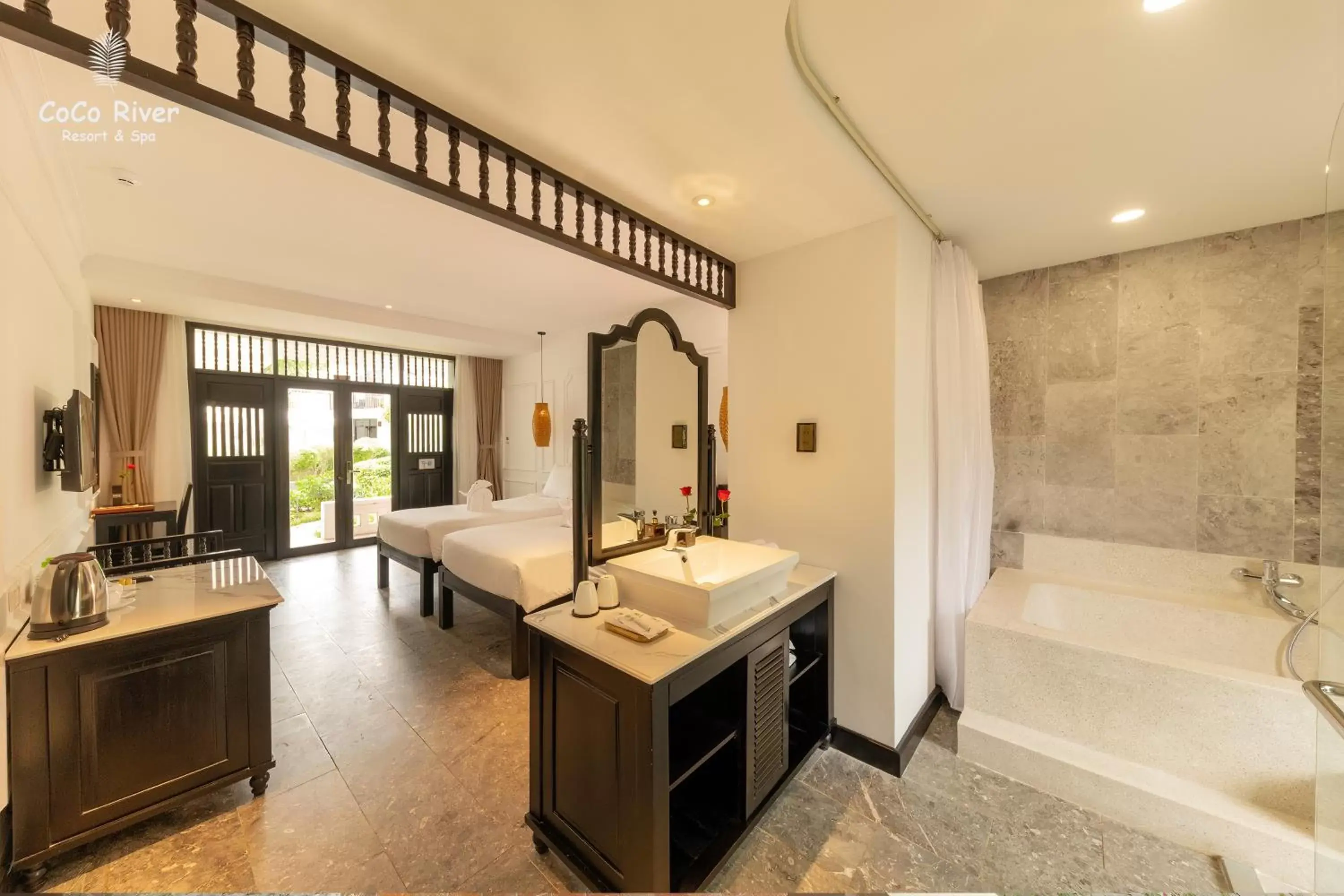 Bathroom in Hoi An Coco River Resort & Spa