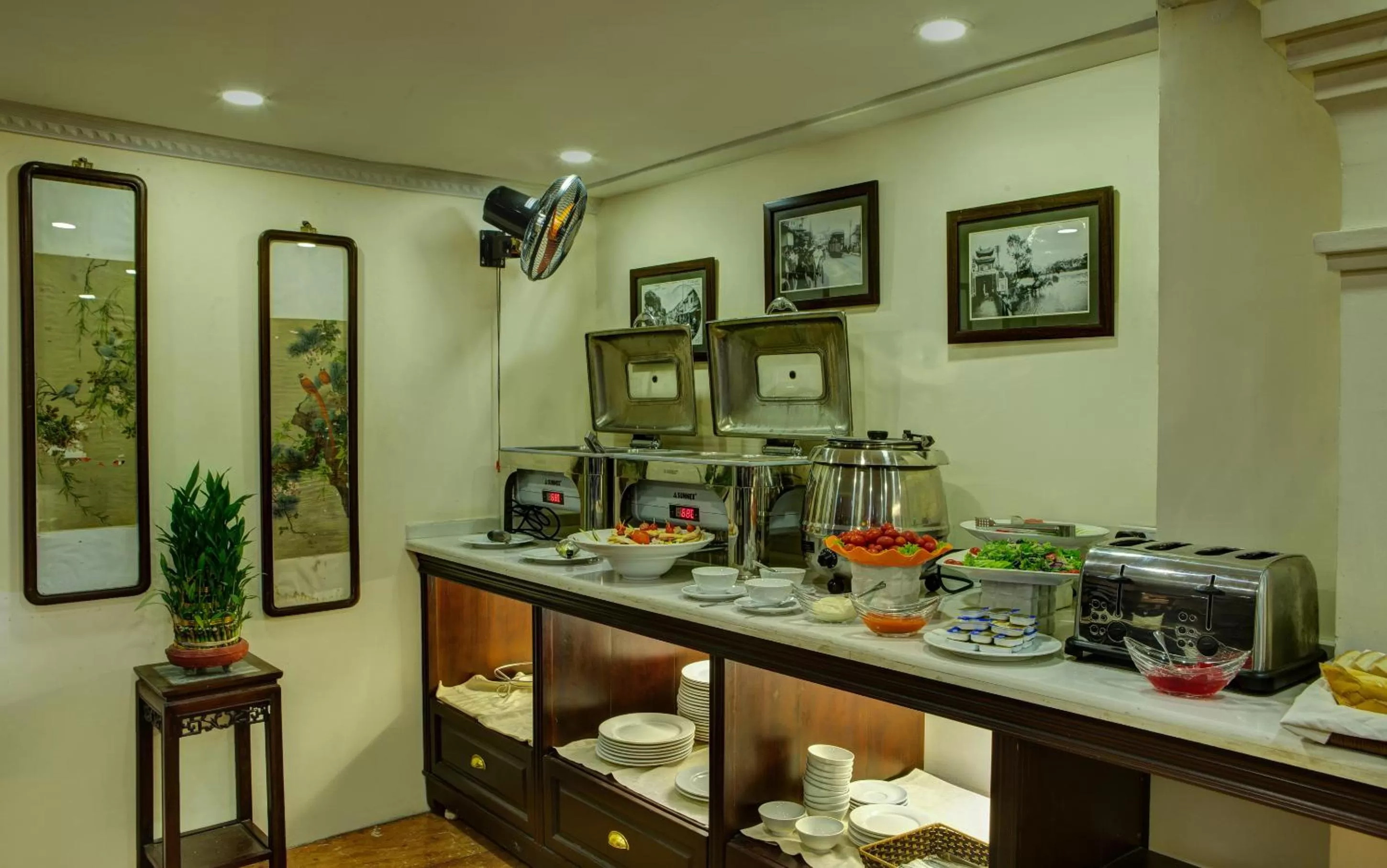 Food close-up in Classic Street Hotel