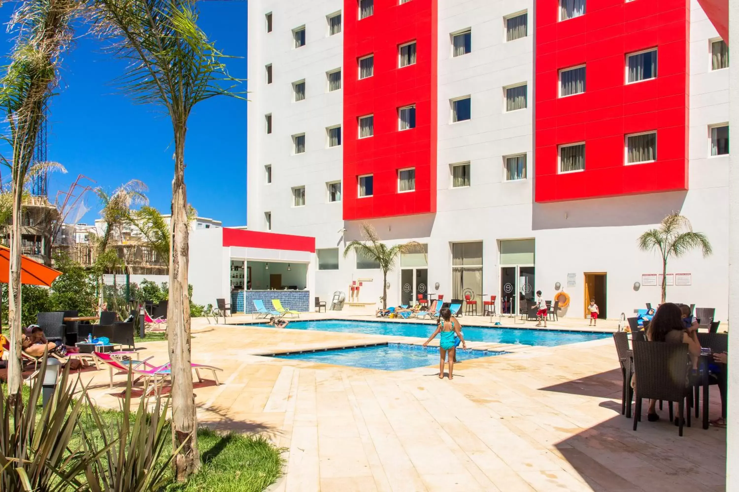 Garden, Swimming Pool in Ramada Encore By Wyndham Tangier