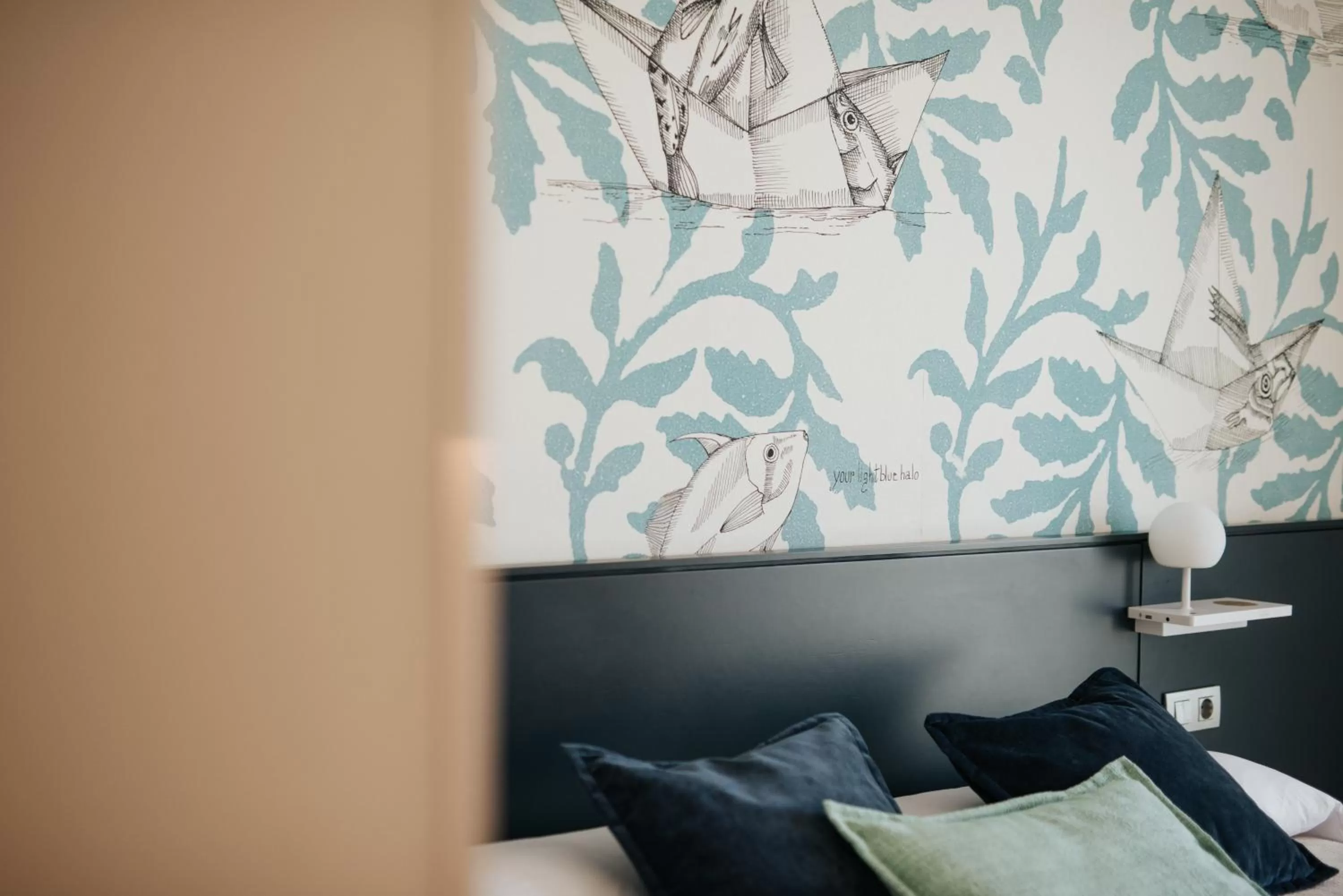 Decorative detail, Bed in Hotel Neptuno Playa & Spa