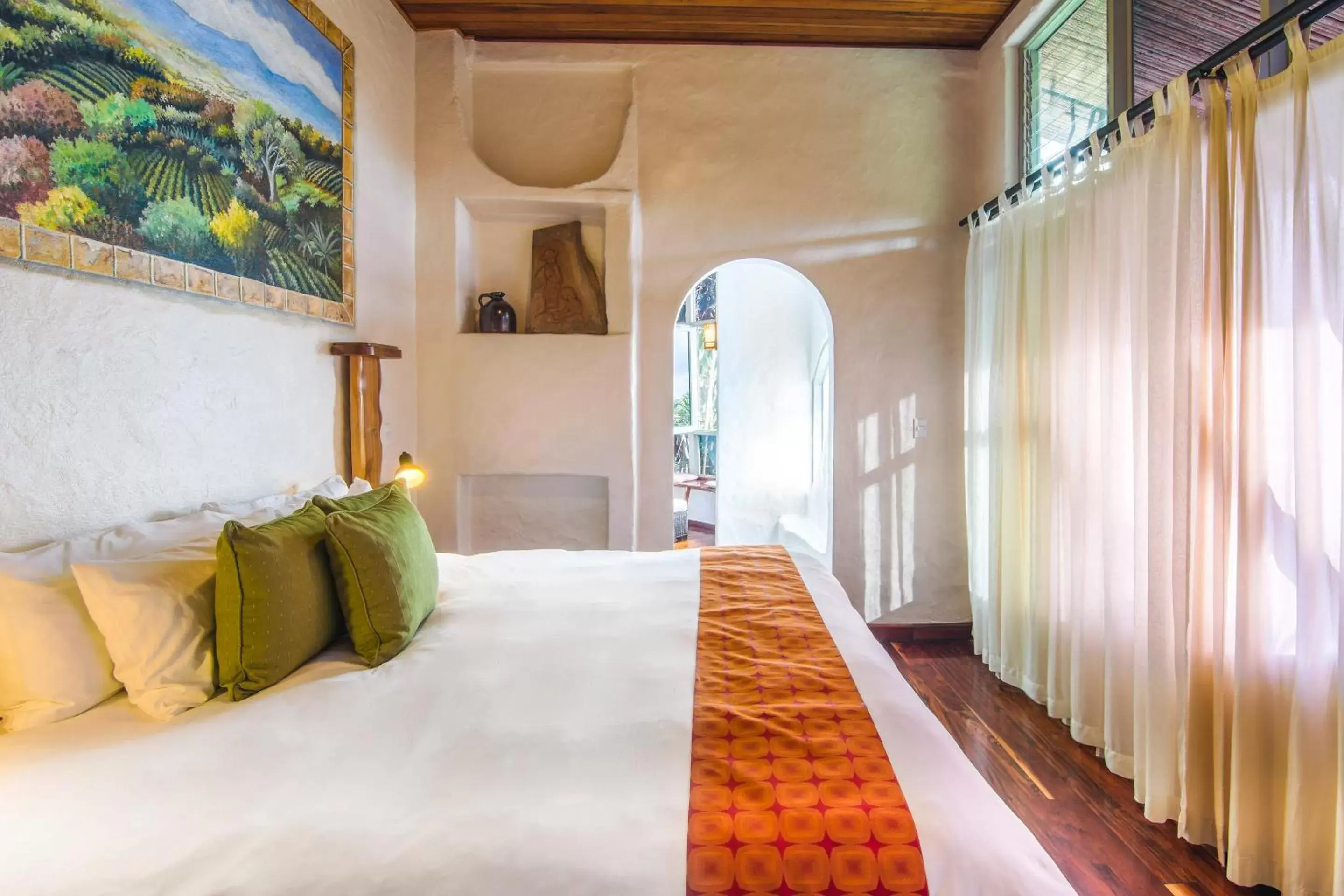 Bedroom, Bed in Finca Rosa Blanca Coffee Farm and Inn