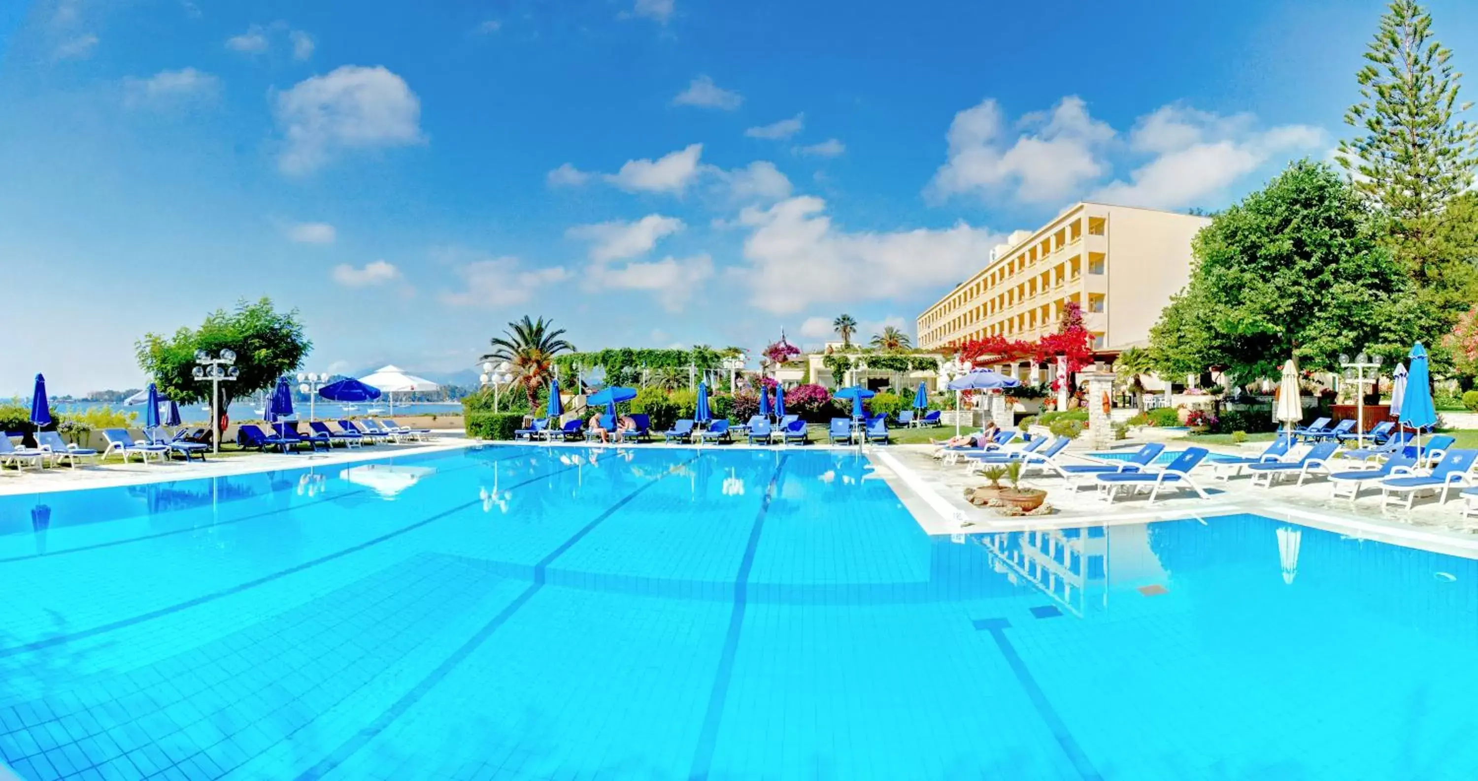 Swimming Pool in Corfu Palace Hotel