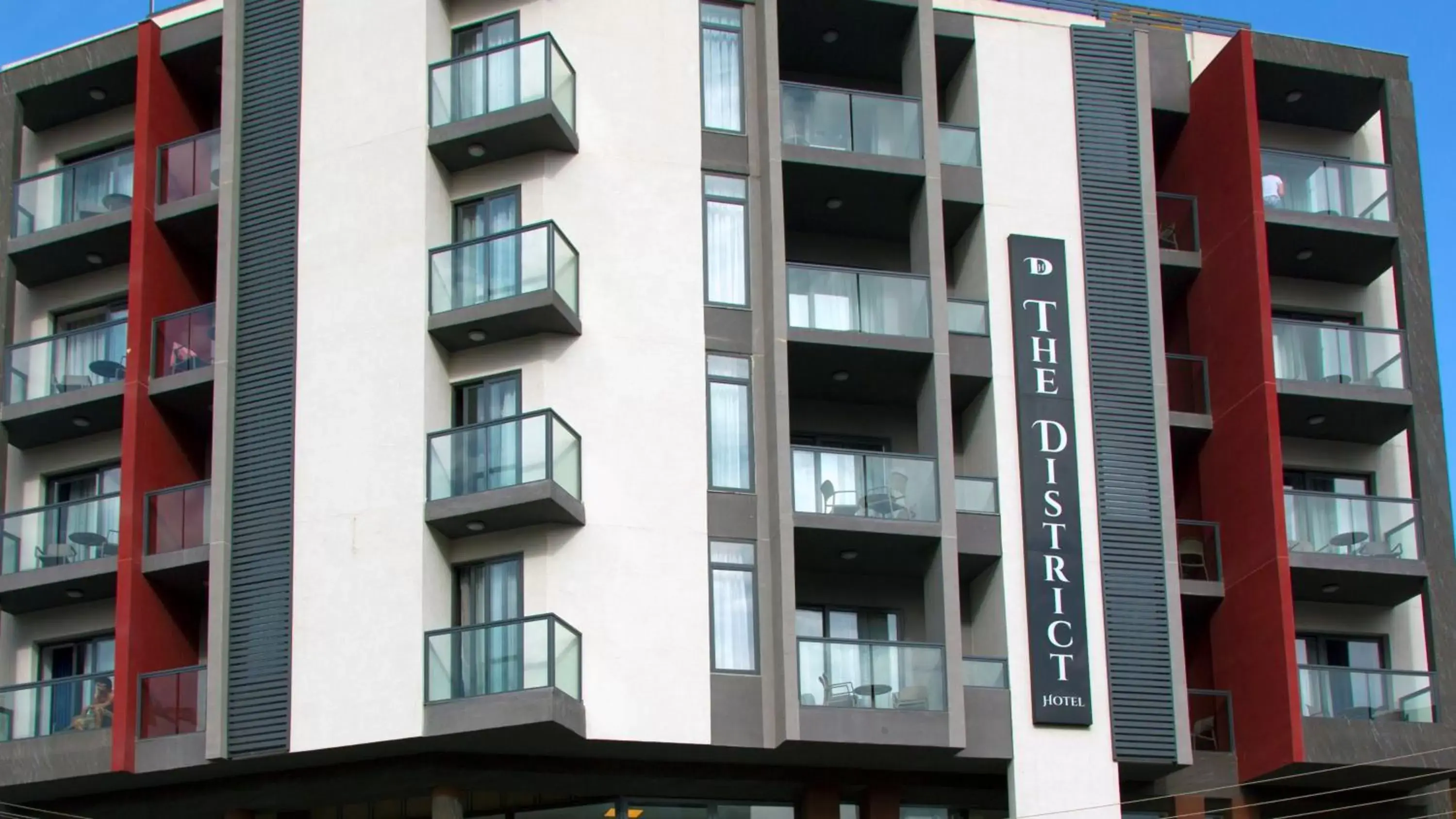 Facade/entrance, Property Building in The District Hotel