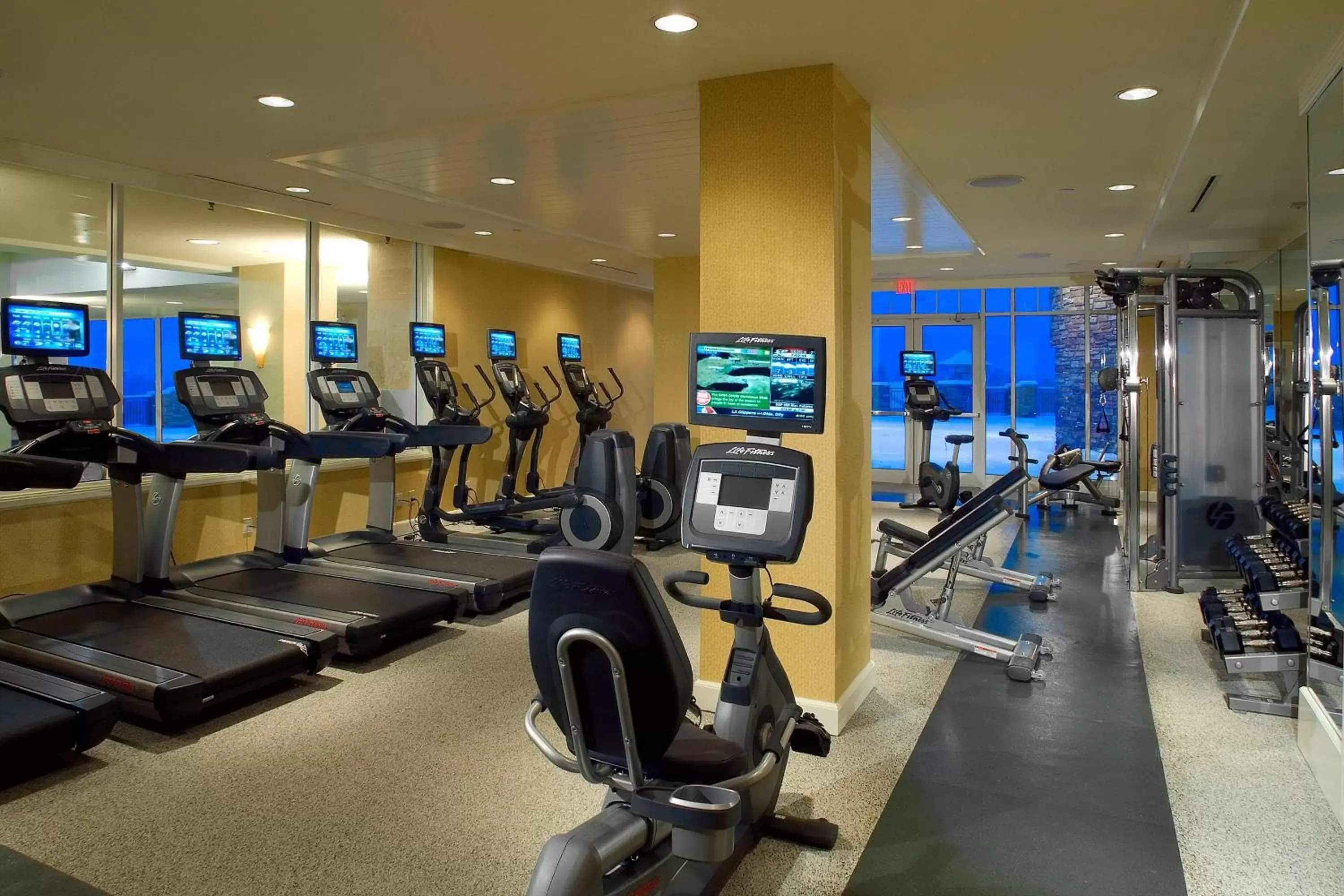 Fitness centre/facilities, Fitness Center/Facilities in JW Marriott The Rosseau Muskoka Resort & Spa