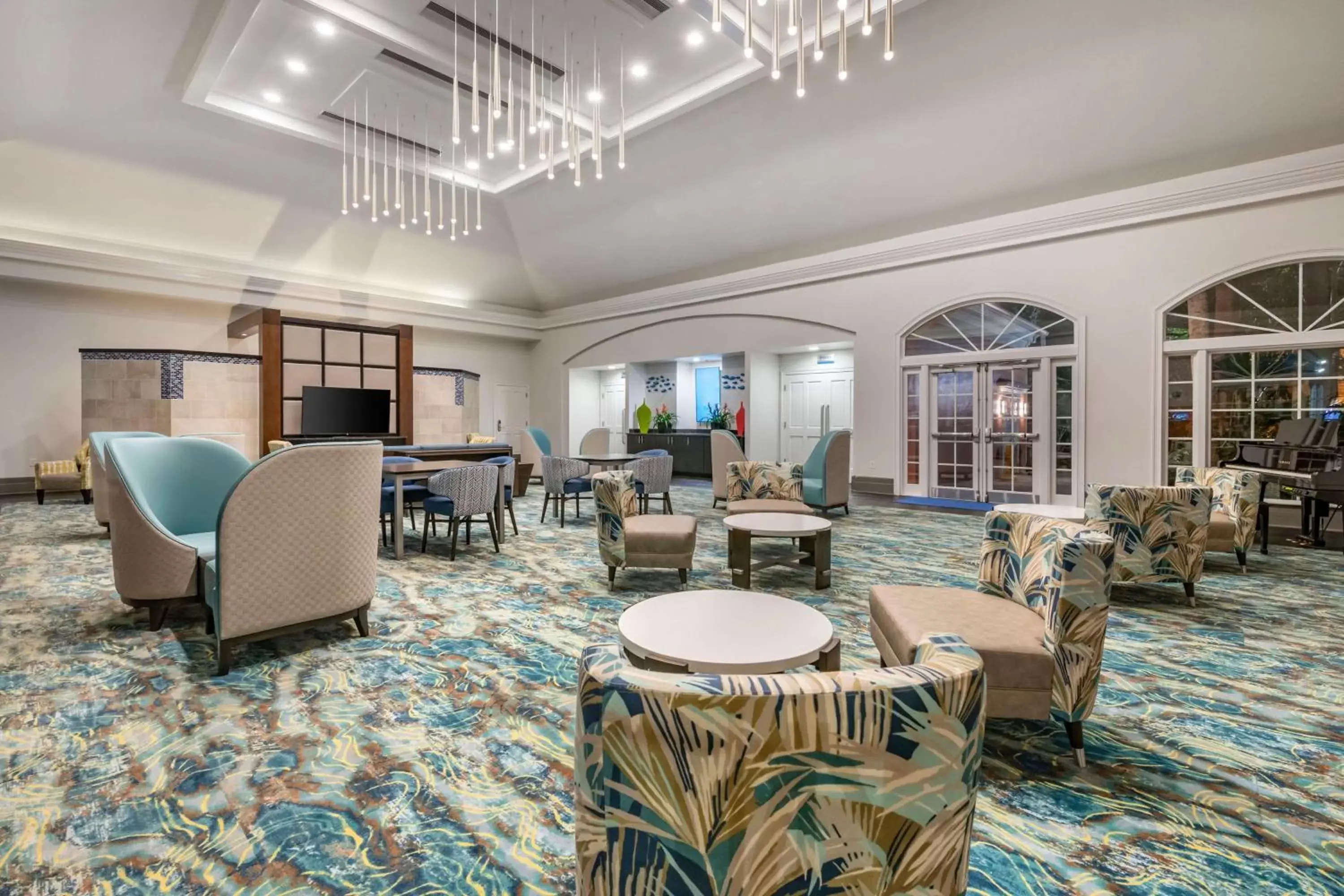 Lobby or reception, Restaurant/Places to Eat in Hilton Grand Vacations Club SeaWorld Orlando