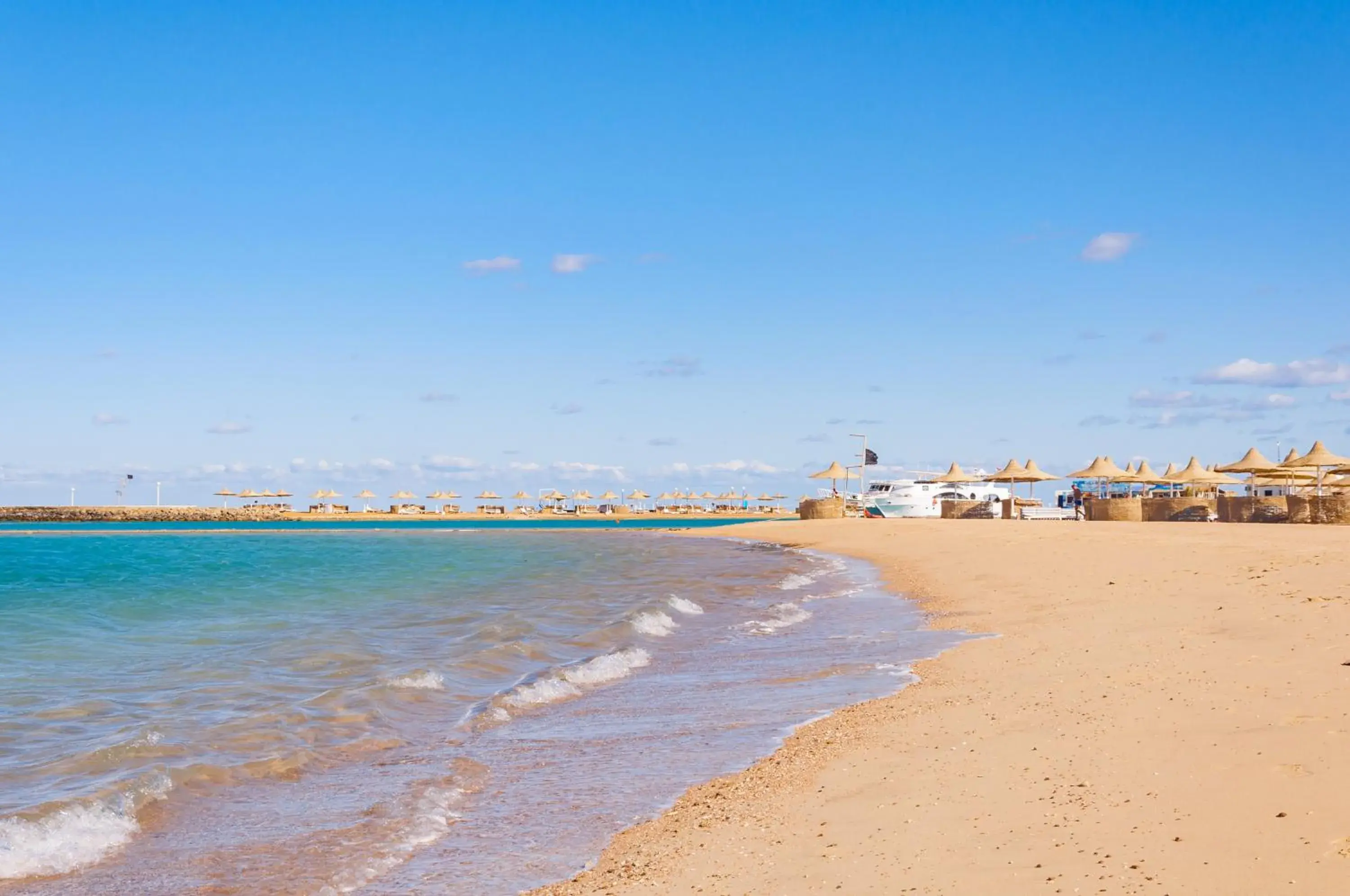 Beach in Hurghada Coral Beach Hotel