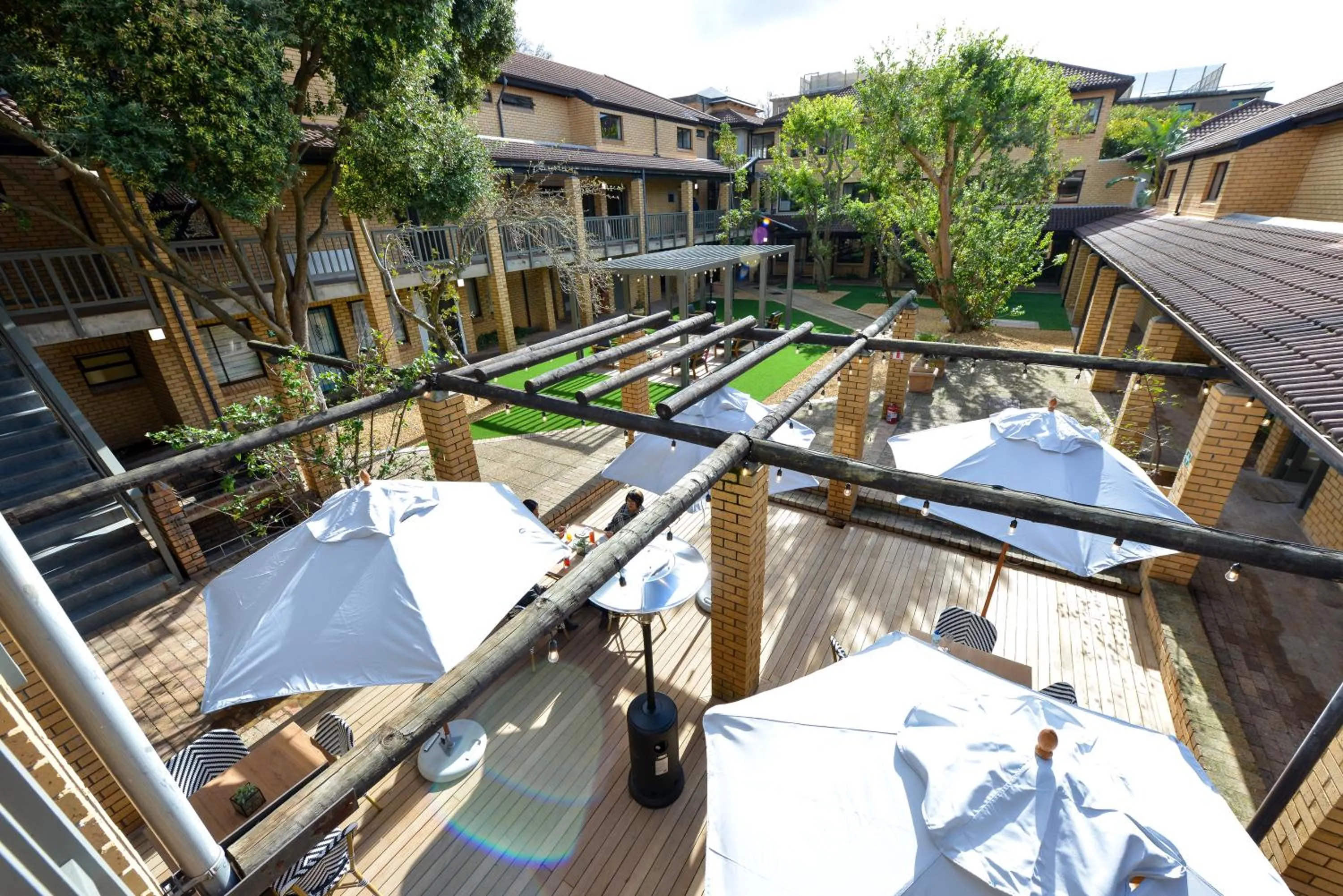 Balcony/Terrace in All Africa House (University Of Cape Town)