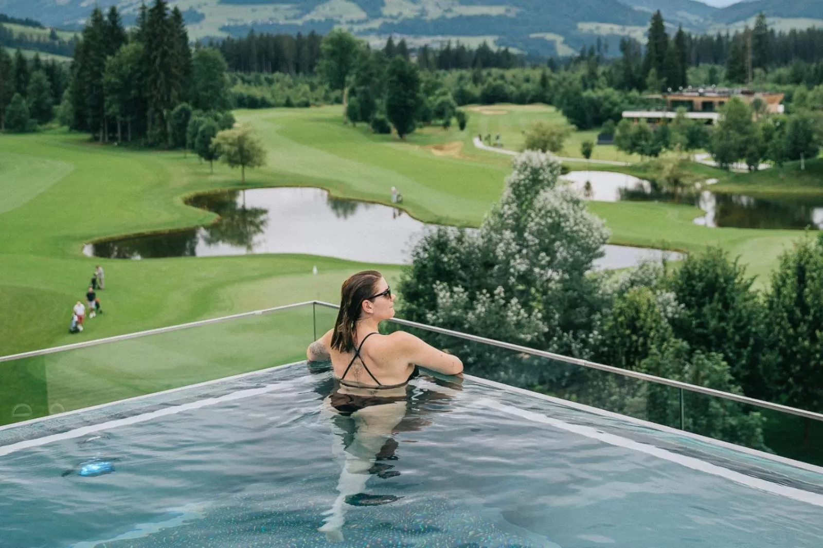 Swimming pool in APART Resort Westendorf