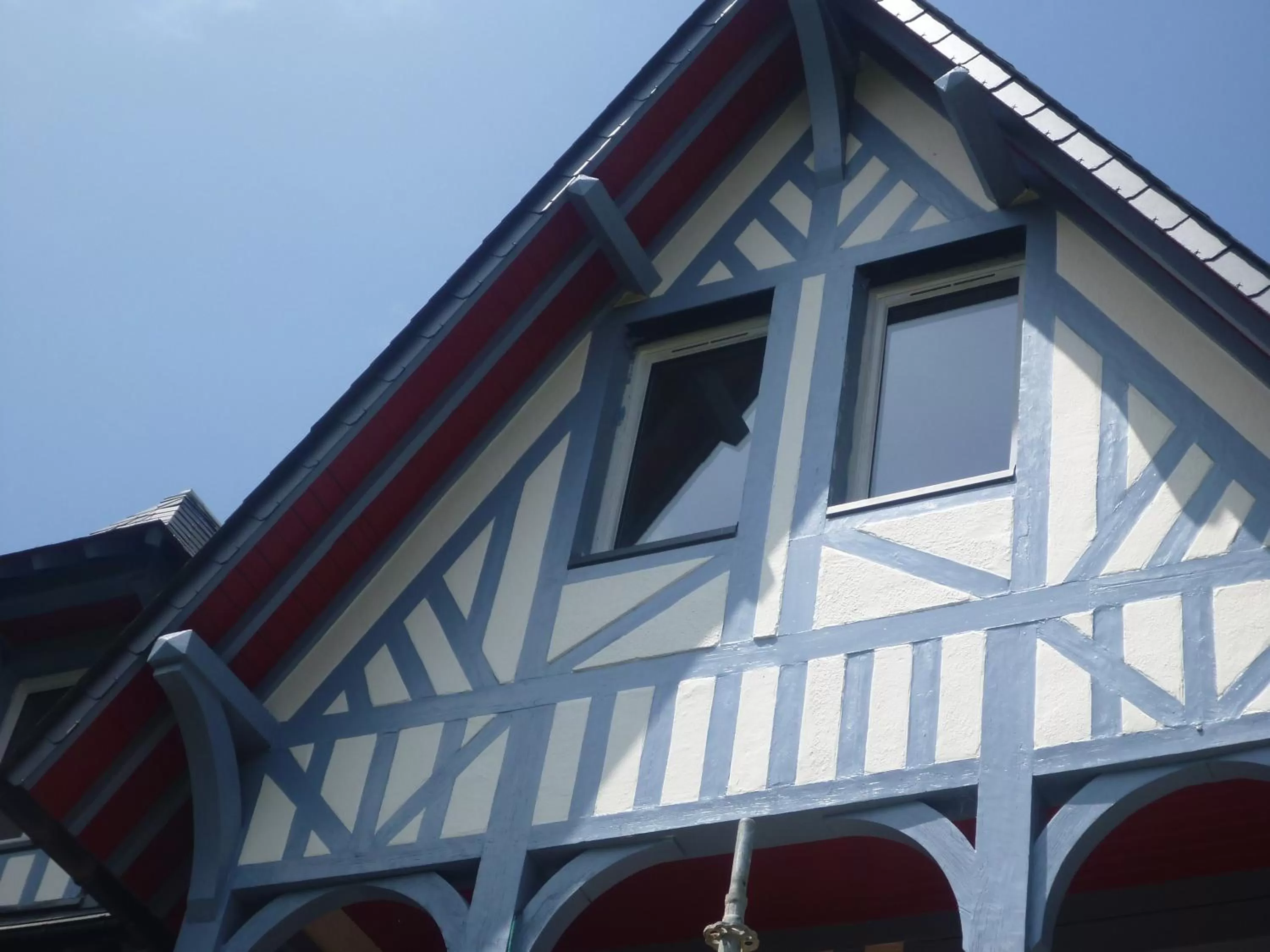 Facade/entrance in Villa Odette