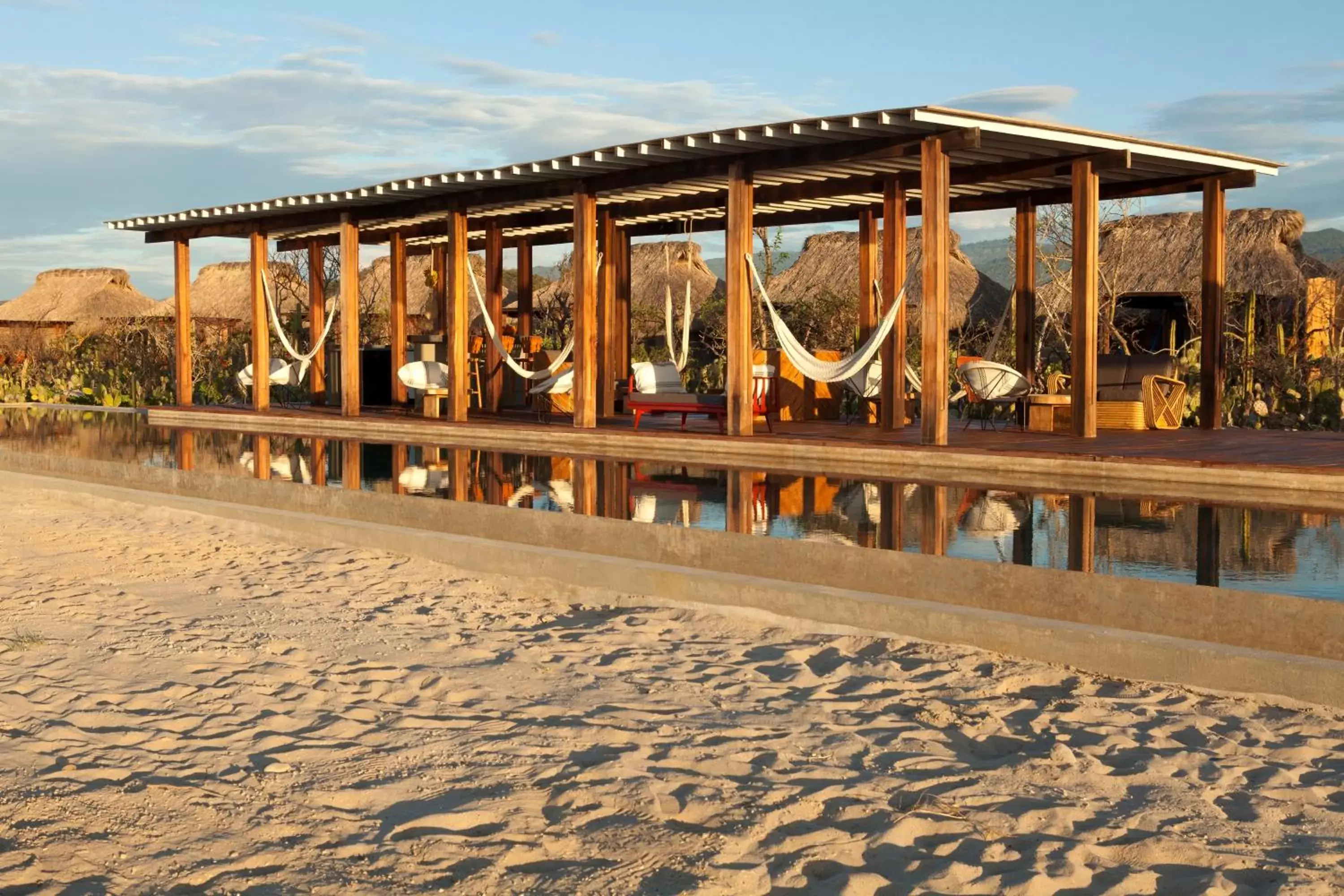 Swimming pool, Property Building in Hotel Escondido, Puerto Escondido, a Member of Design Hotels - Adults Only