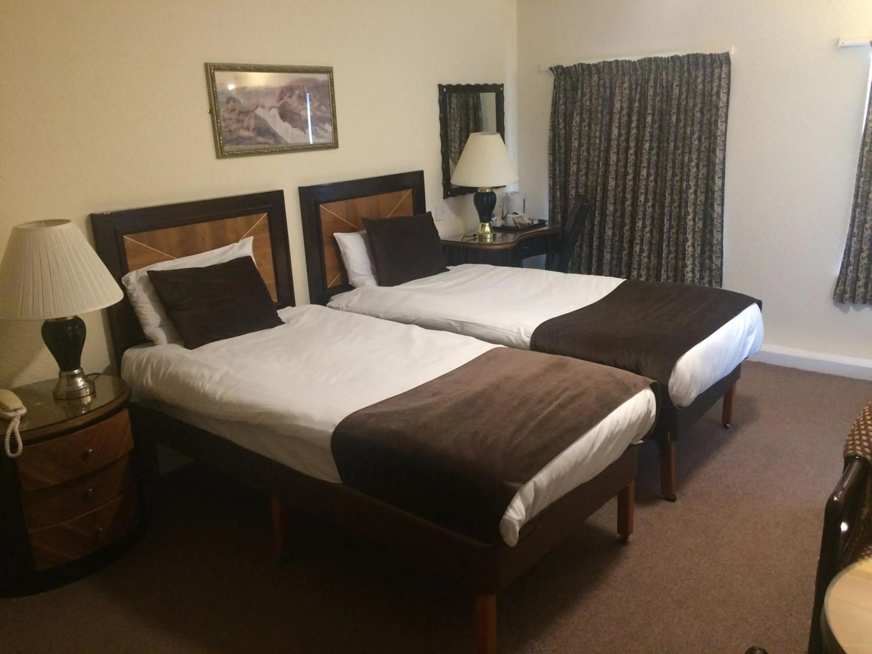 Bedroom in Britannia Bournemouth Hotel