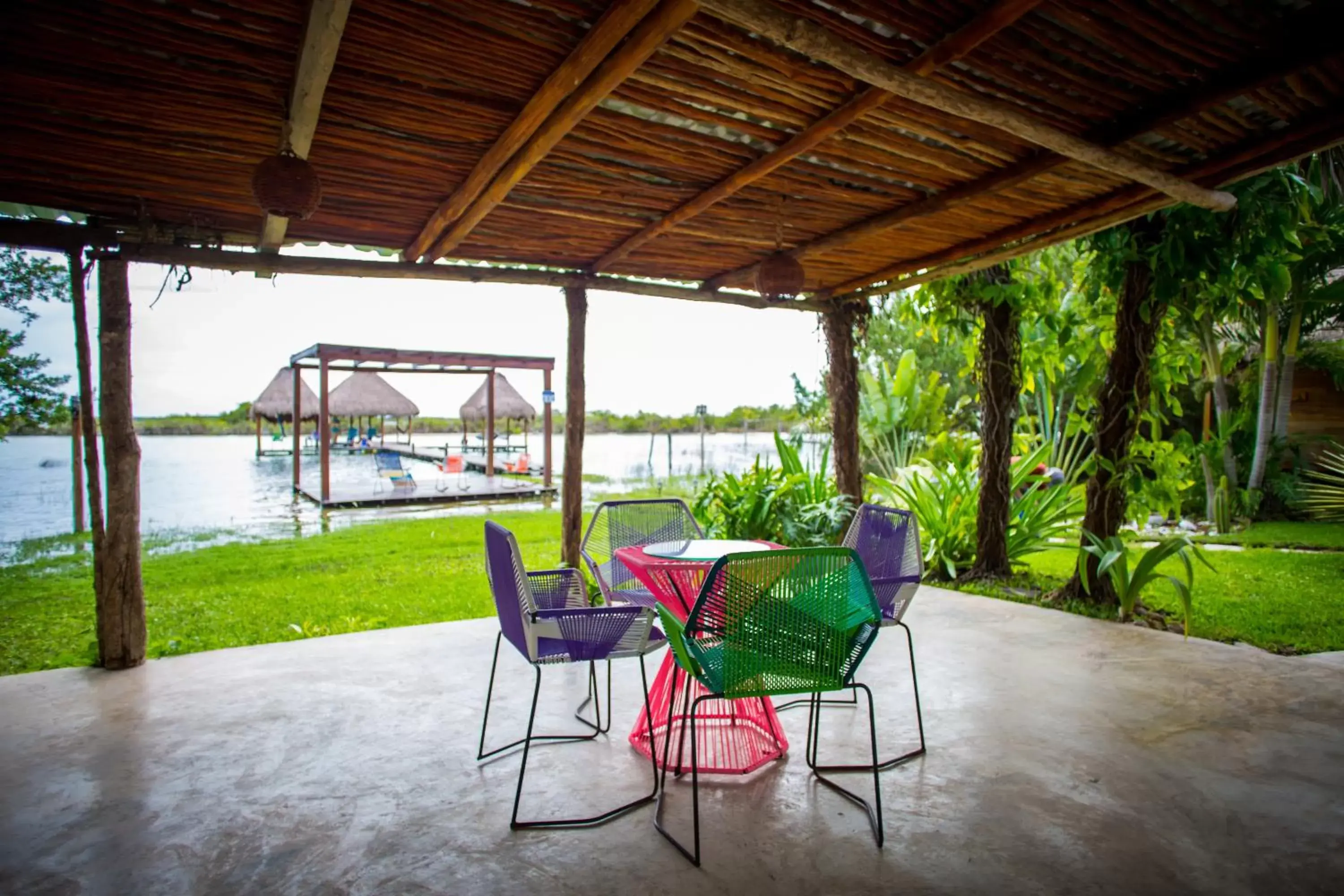 Balcony/Terrace in Casa Shiva Bacalar by MIJ