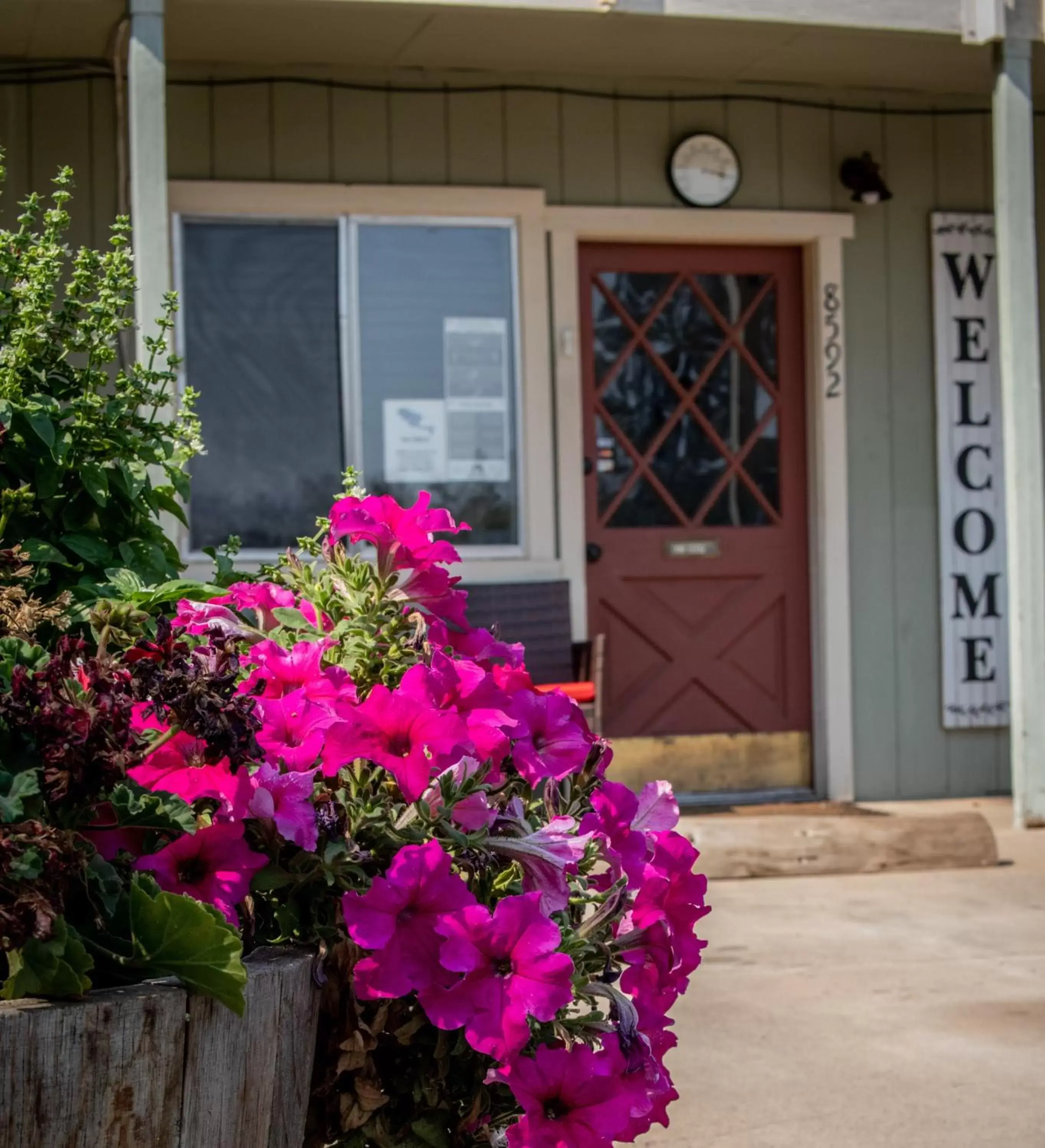 Property building in Brownsville Motel Property building in Brownsville Motel