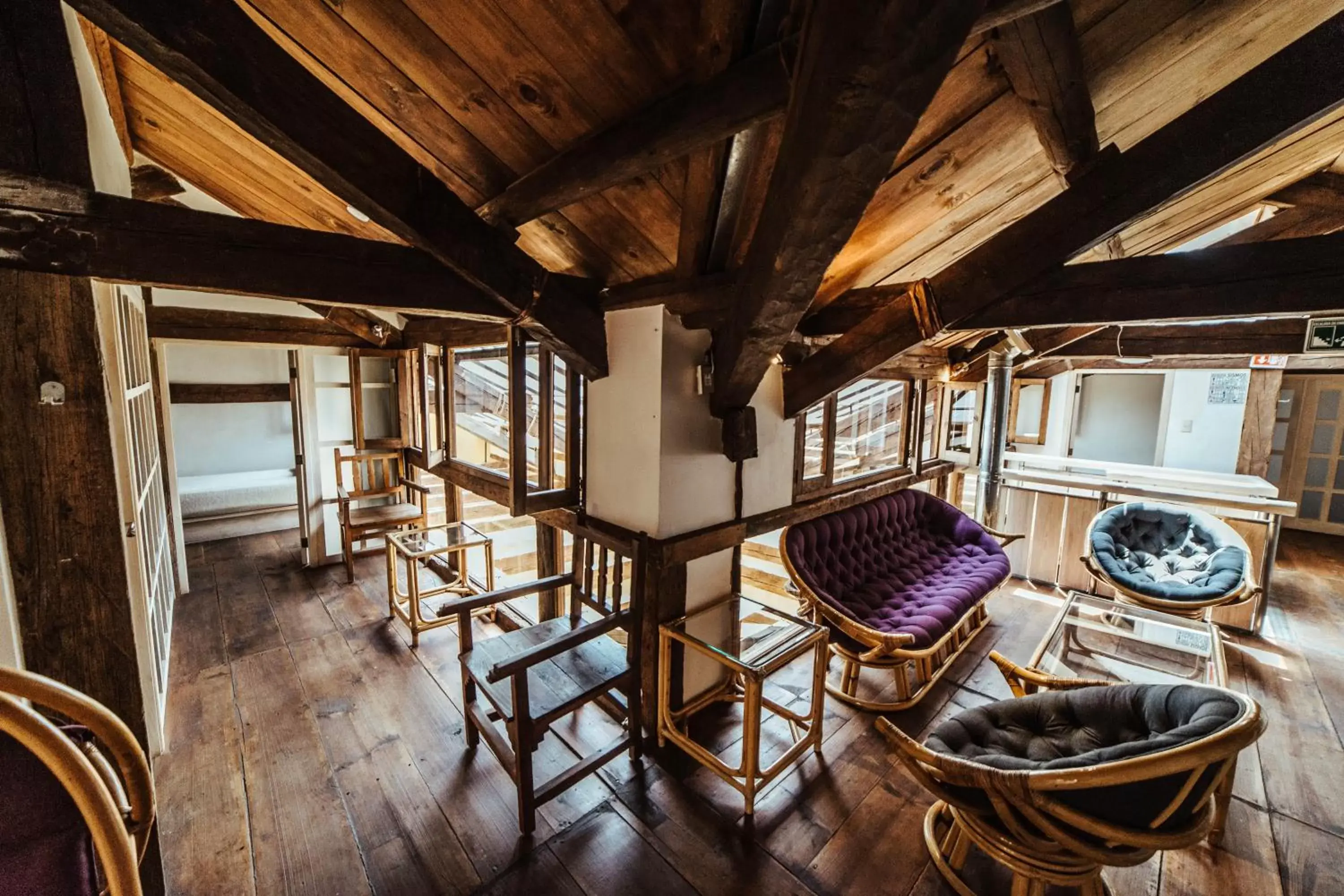 Seating Area in Snail Bed & Breakfast