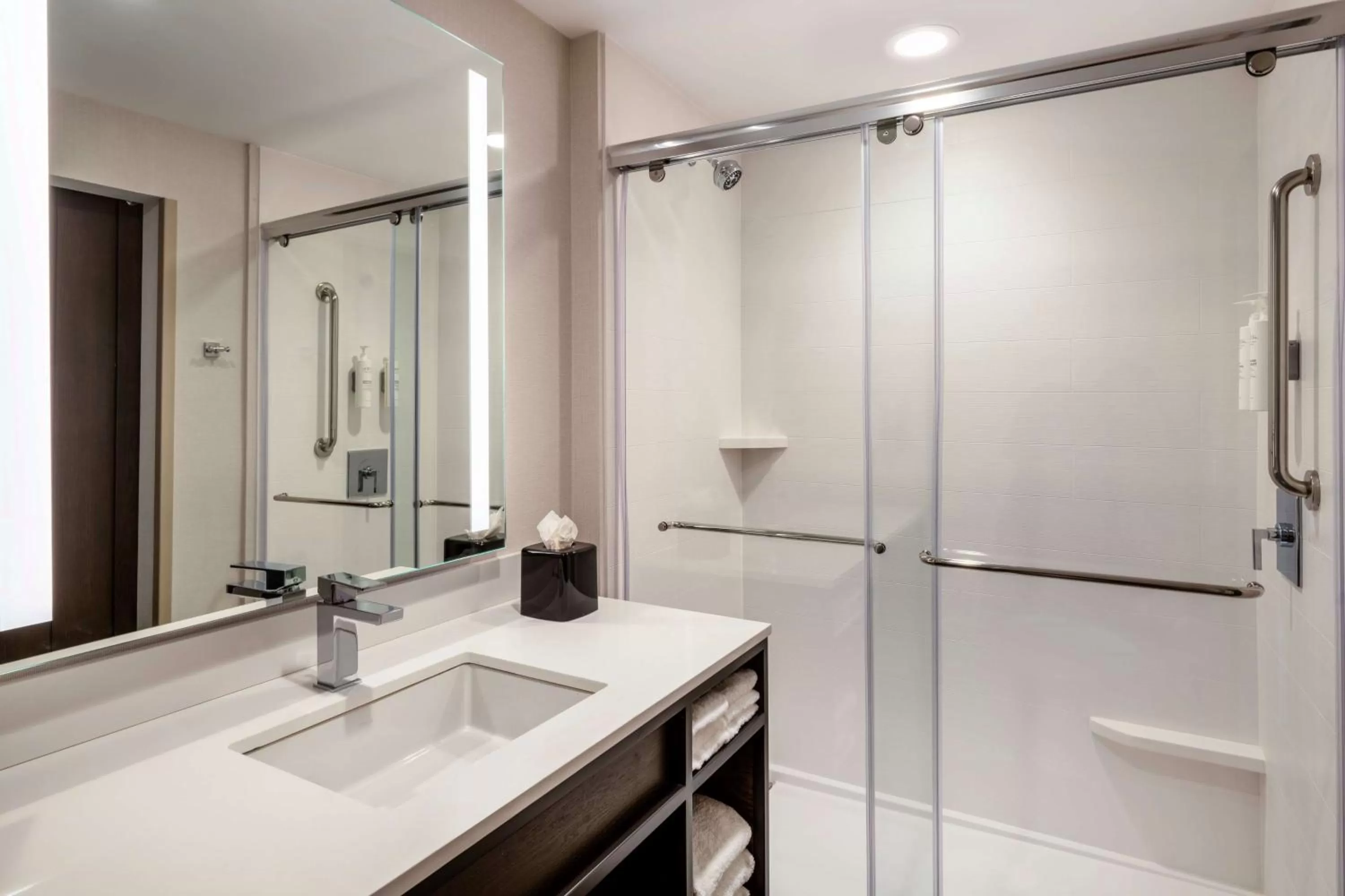 Bathroom in Hilton Garden Inn Chino Hills Pomona CA