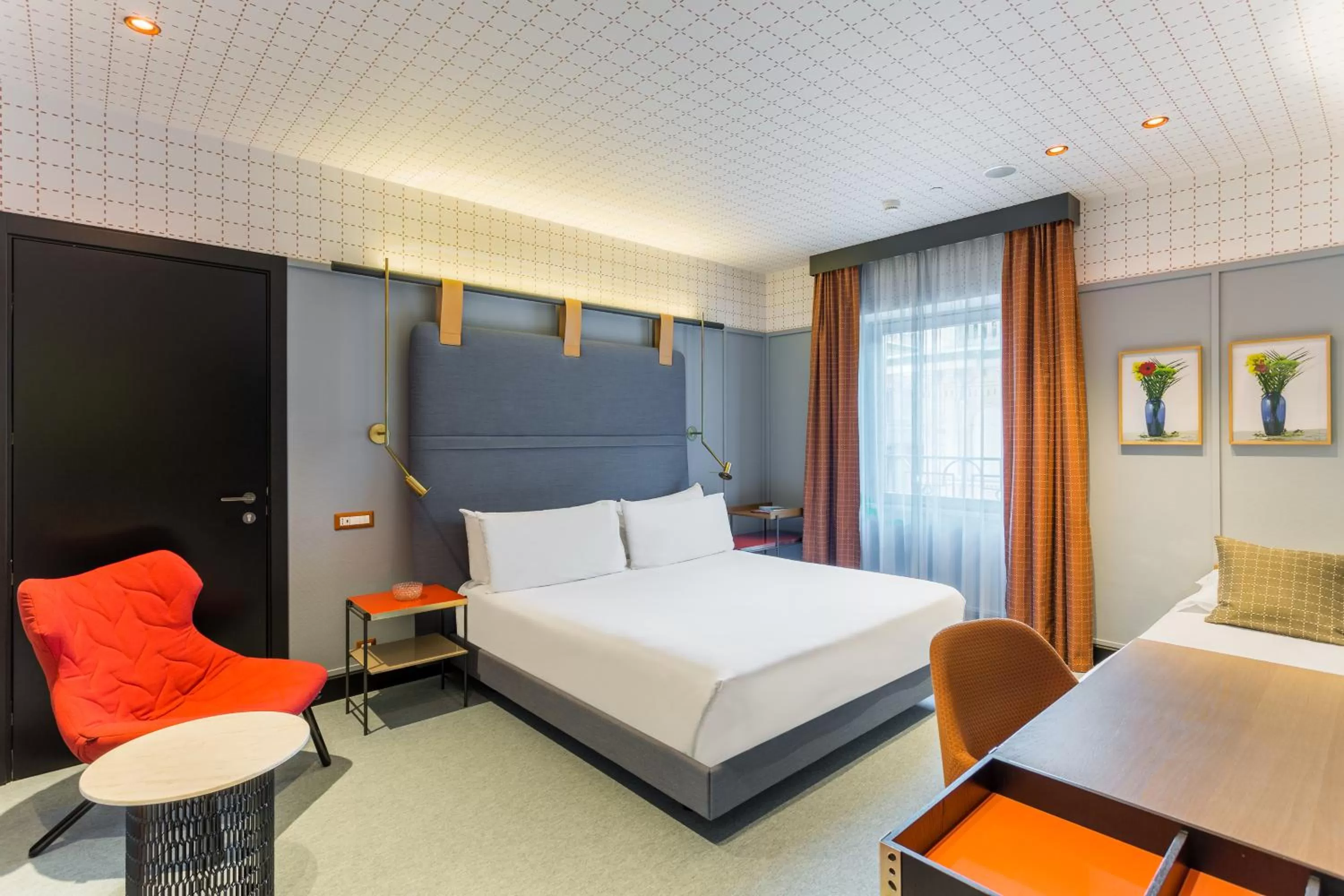 Bed in Room Mate Collection Giulia, Milan