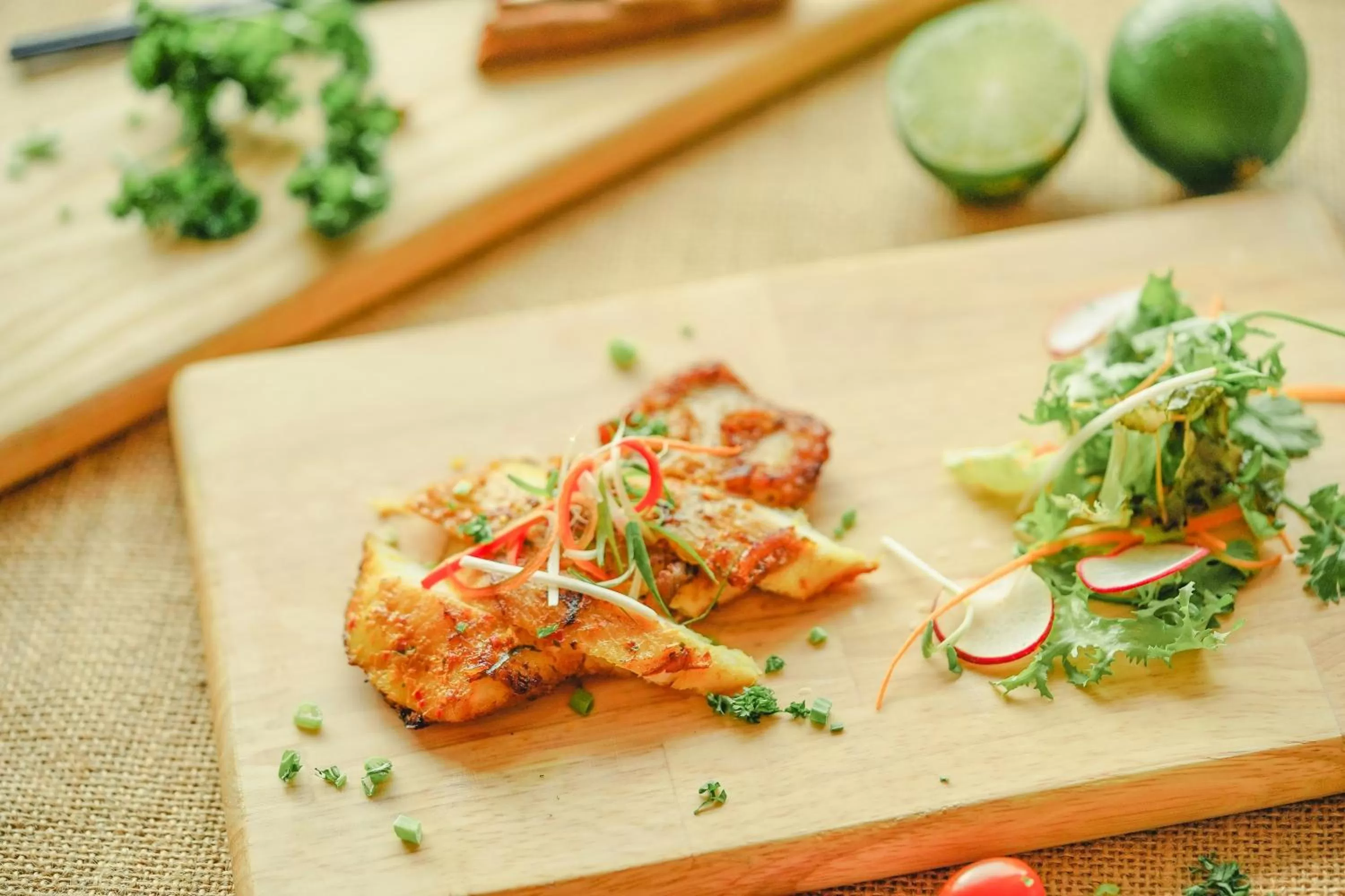 Food close-up in Fusion Suites Saigon