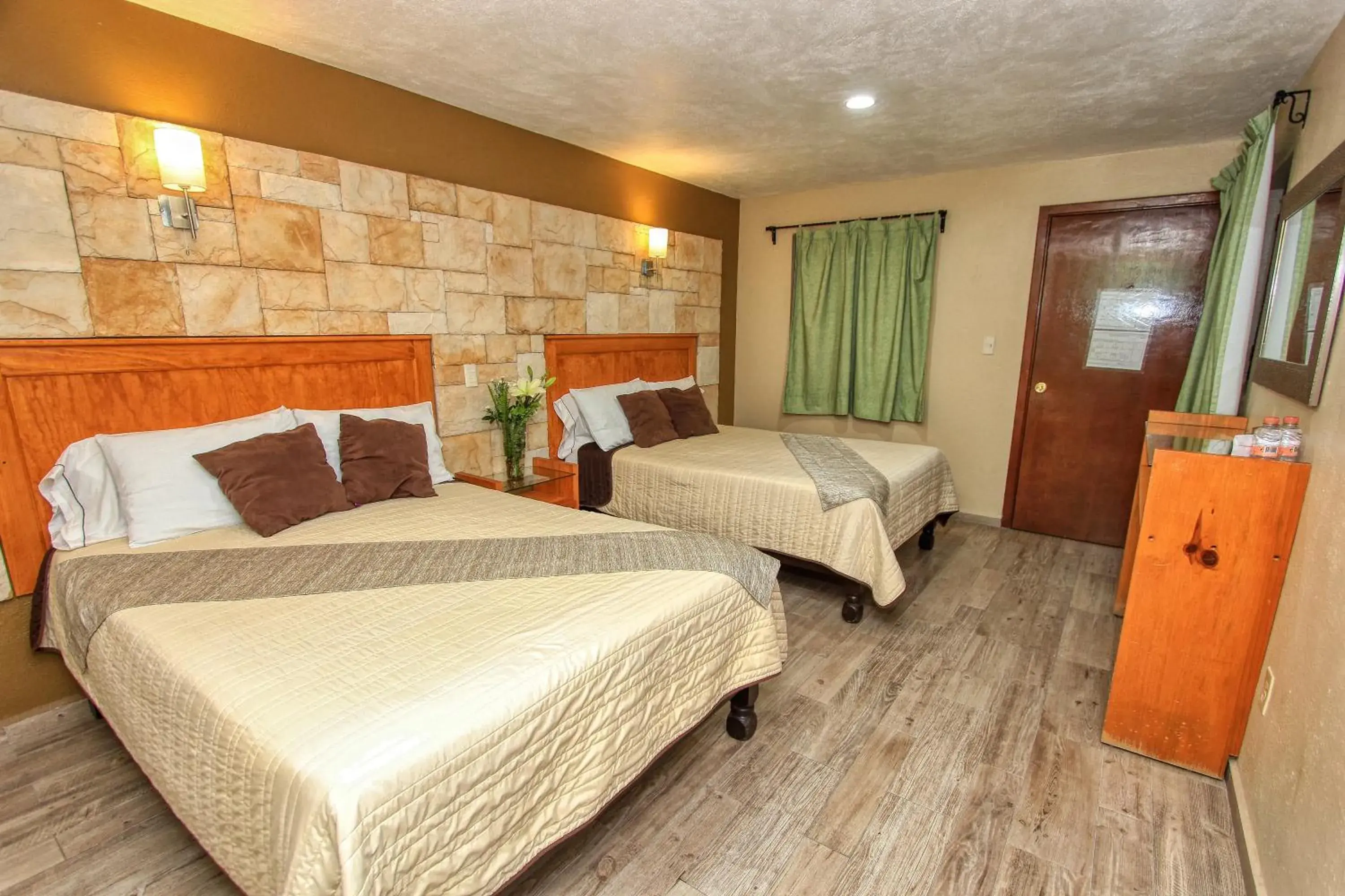Bed in Hotel Mansion del Cantador