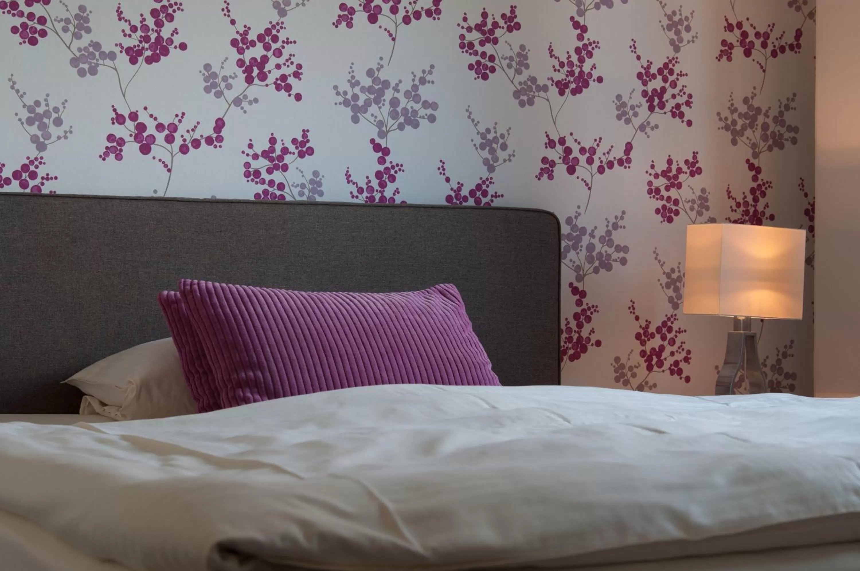 Bed in Hotel Insel Pension