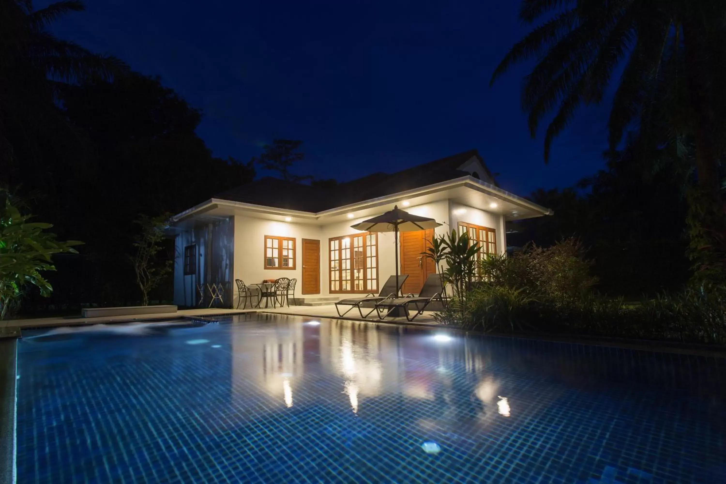 Patio, Property Building in Alisea Pool Villa Aonang