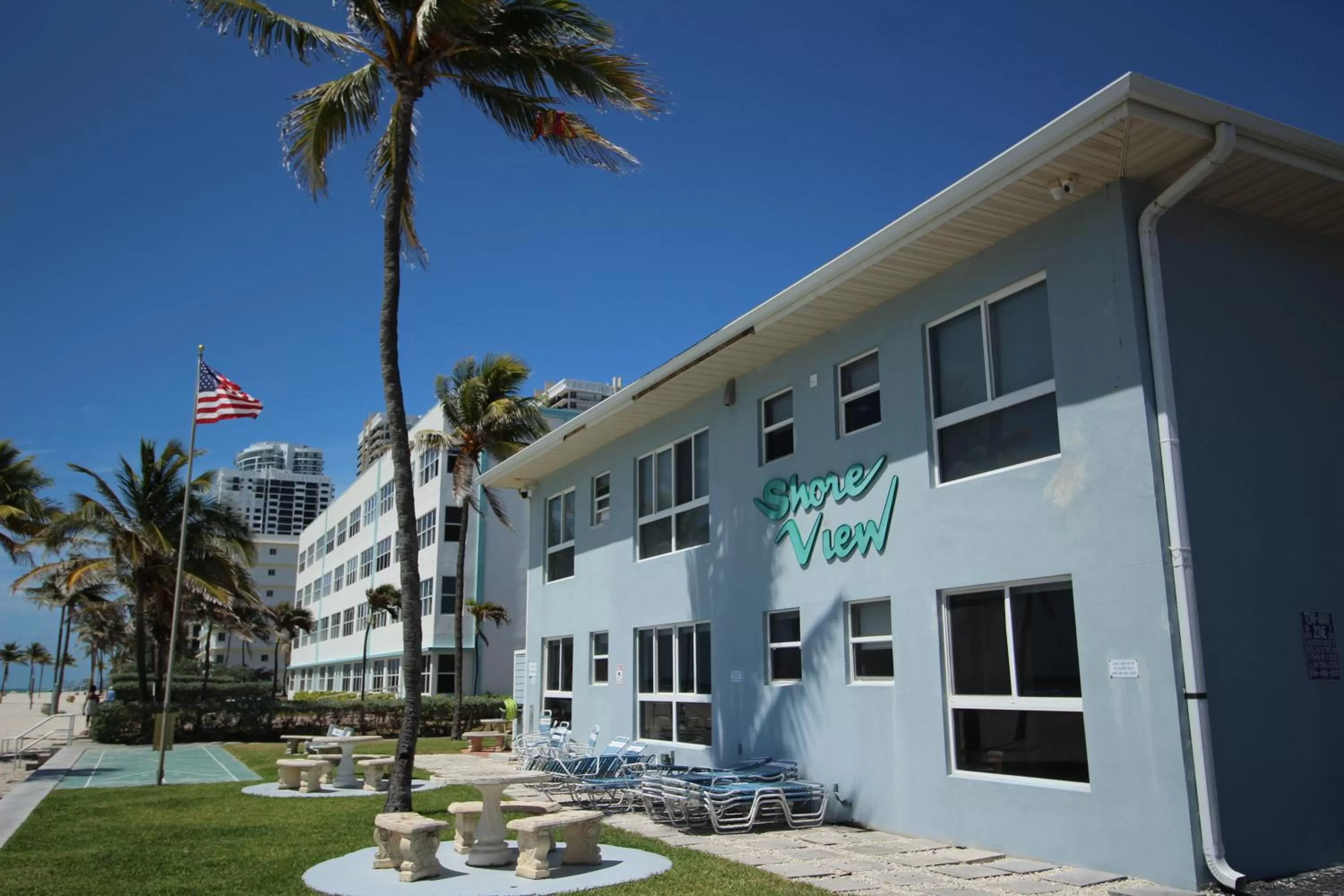 Property building in Shore View Hotel