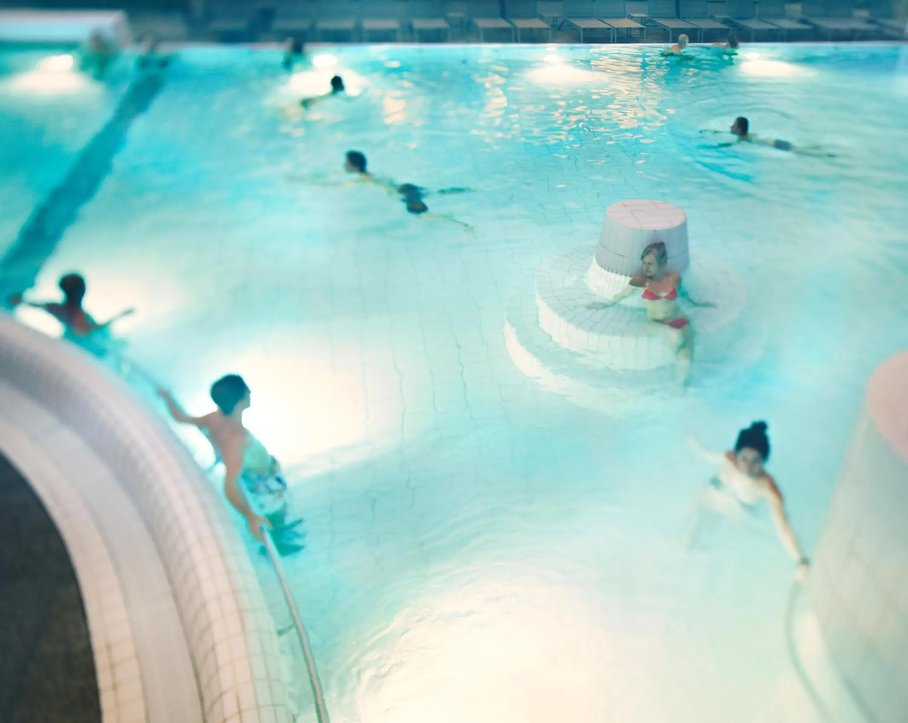 Swimming pool in Mondorf Parc Hotel & Spa